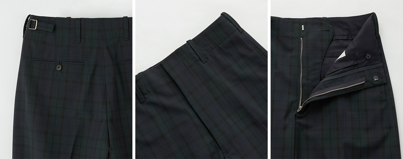 セレモニーパンツ(ツイルストレッチ)(WOMEN) 全2色 | BRITISH MADE