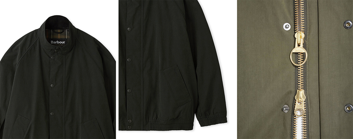 スタンドカラー barbour トランス ポート Barbour バブアー ユニ