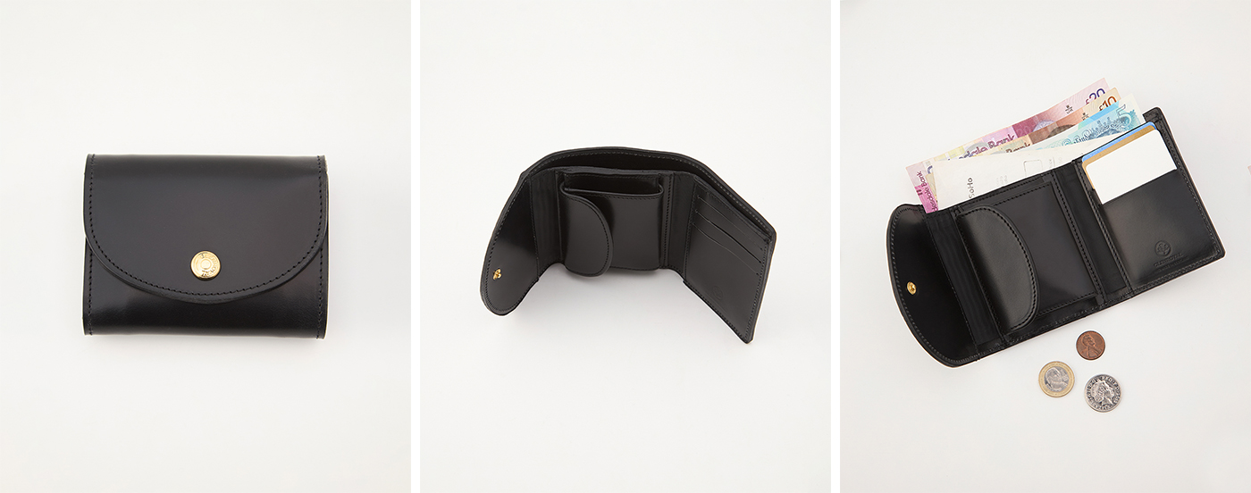 別注]フラップ付きミニ財布 全5色 | BRITISH MADE