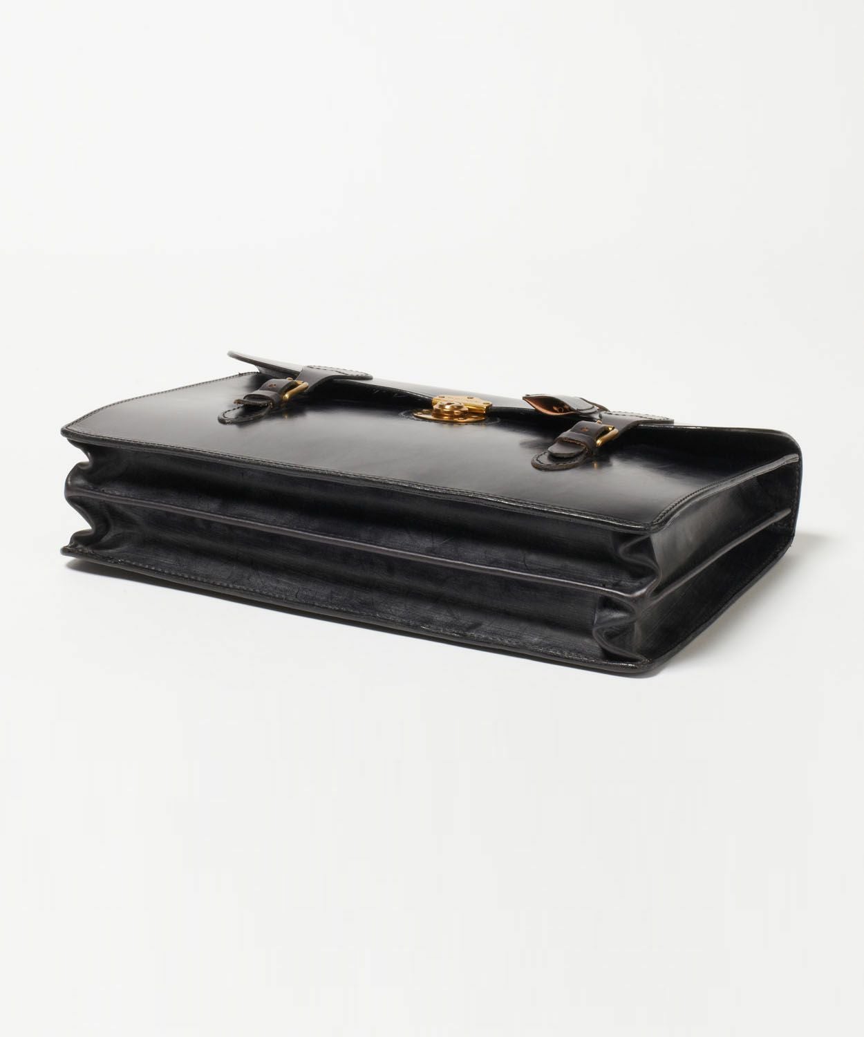 MADE TO ORDER］フラップ付きブリーフケース(2室タイプ) 全2色