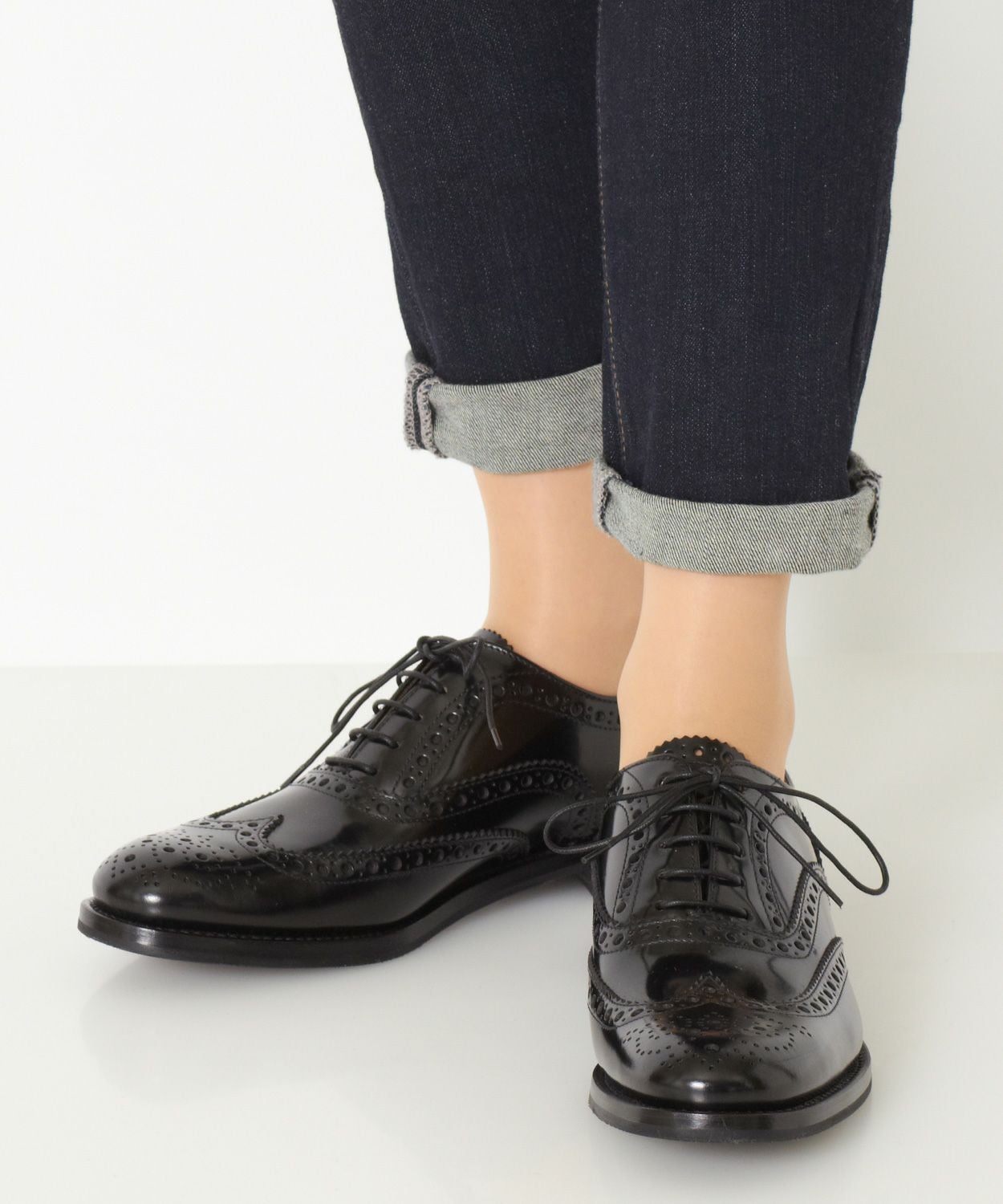 BURWOOD/バーウッド(ラバーソール/ポリッシュドバインダーカーフ