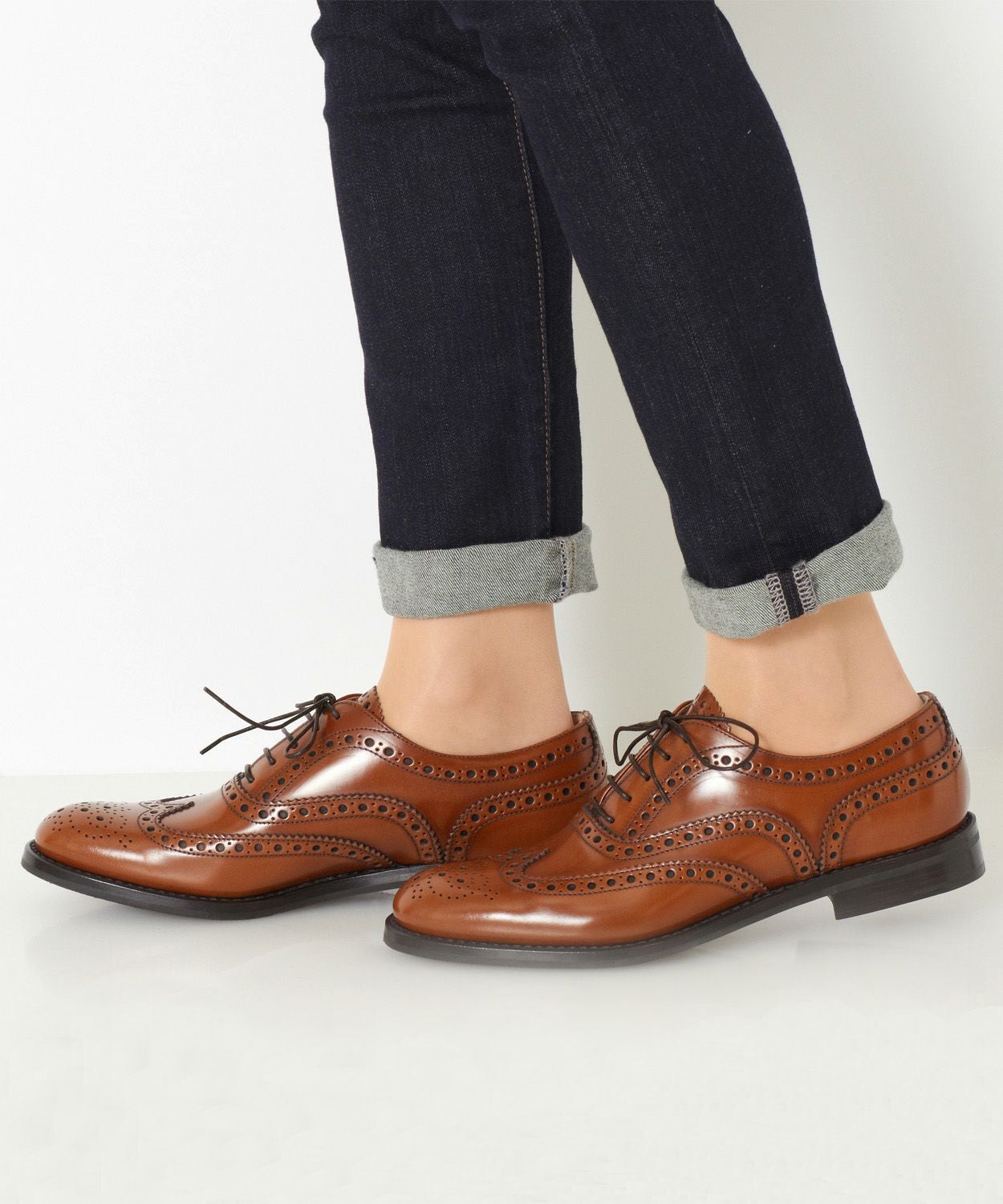 BURWOOD/バーウッド(ラバーソール/ポリッシュドバインダーカーフ