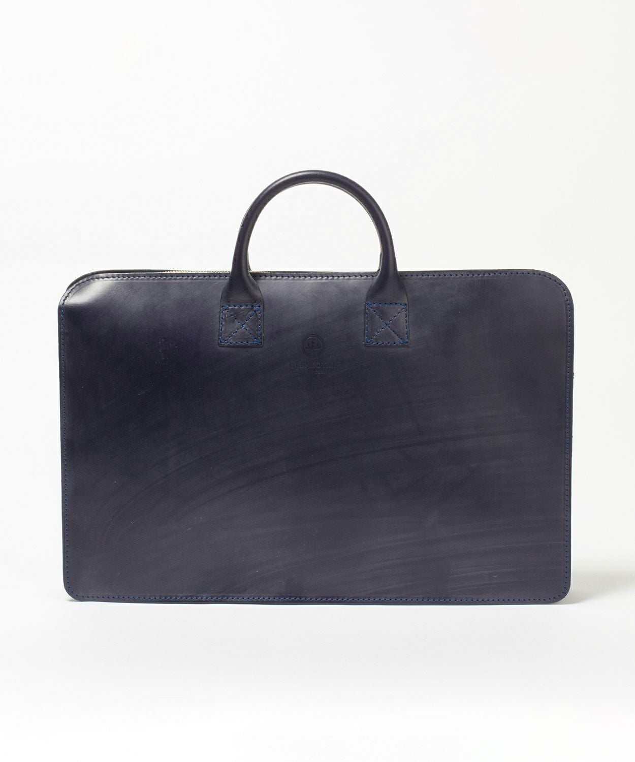 GLEN ライトウェイトブリーフケース ネイビー ブライドルレザー ライトウェイトブリーフケース 全3色 | BRITISH MADE