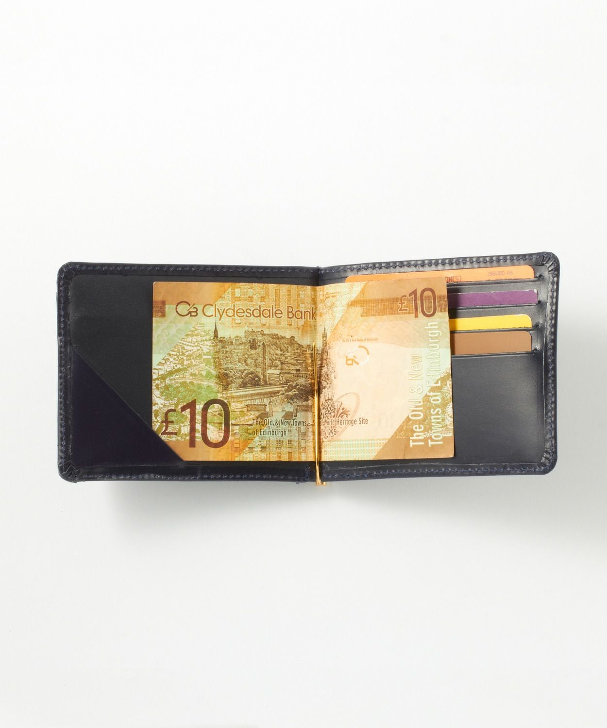 マネークリップ(小銭入れ付) 全8色 | BRITISH MADE