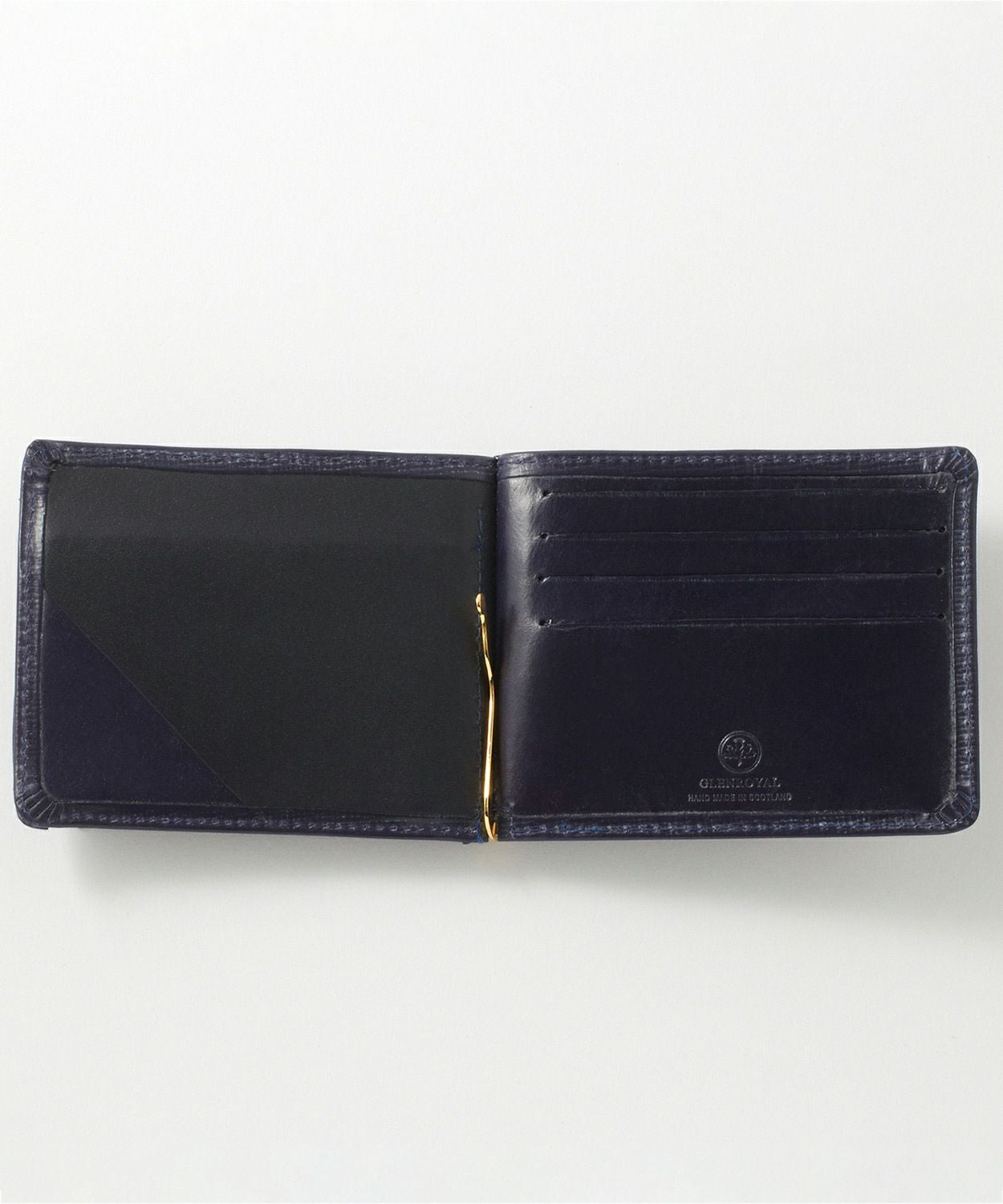 マネークリップ(小銭入れ付)(エンボス) 全2色 | BRITISH MADE