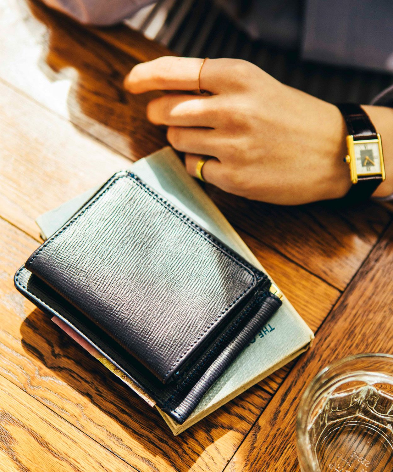 マネークリップ(小銭入れ付)(エンボス) 全2色 | BRITISH MADE