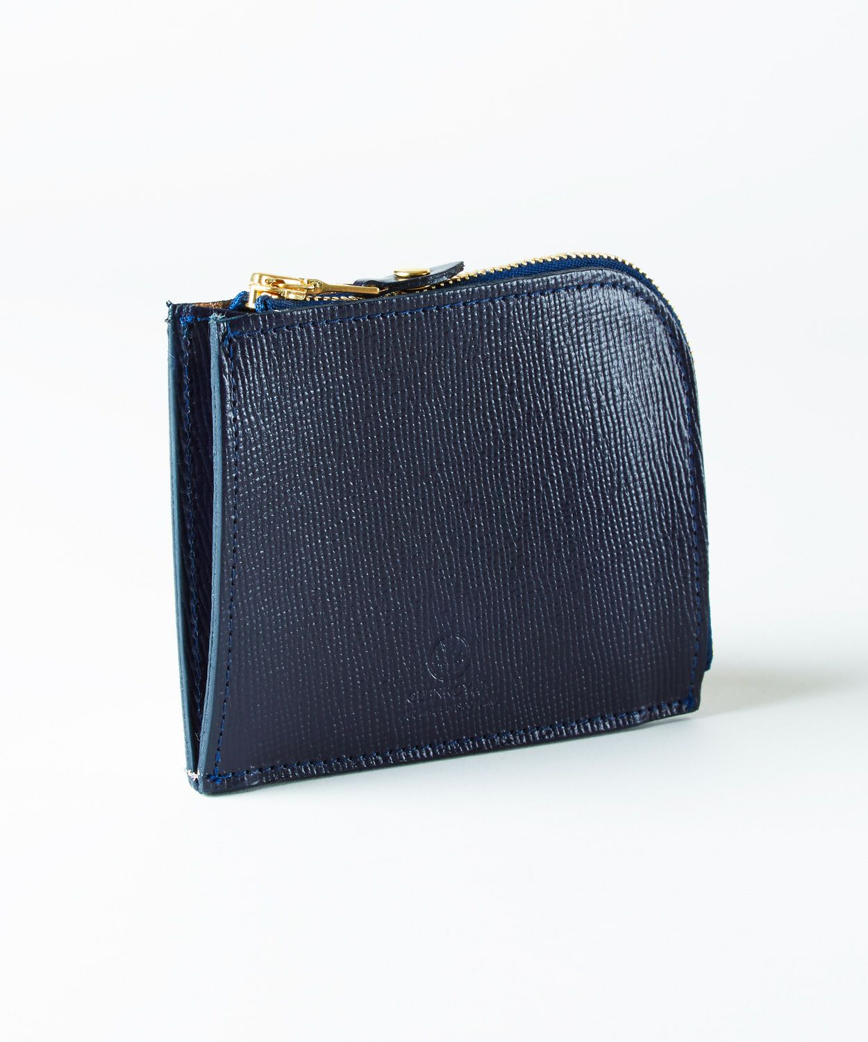 ジップミニパース(マチ付き)(エンボス) 全2色 | BRITISH MADE