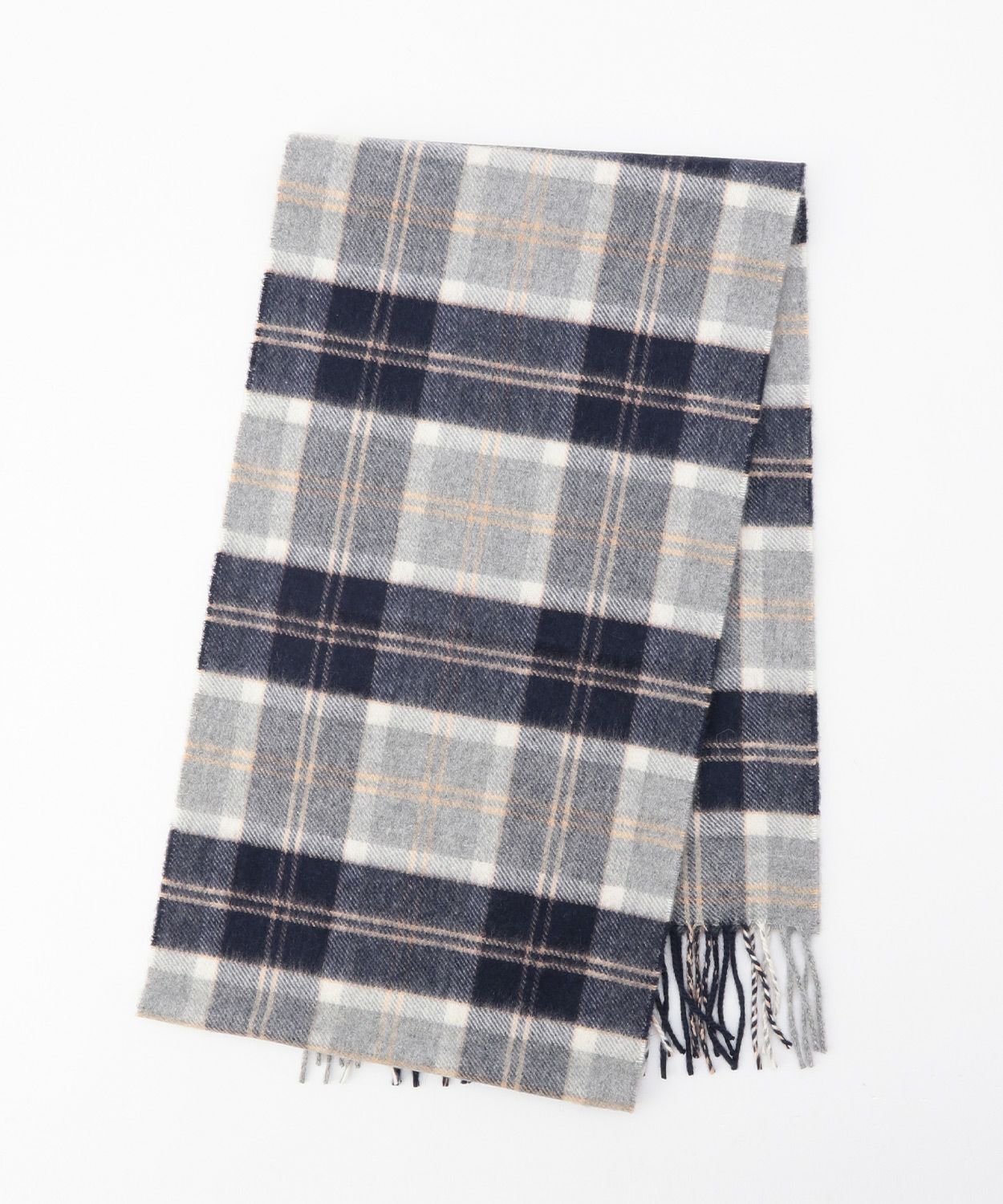 小判チェックスカーフ(定番)(カシミヤ) 全7色 | BRITISH MADE