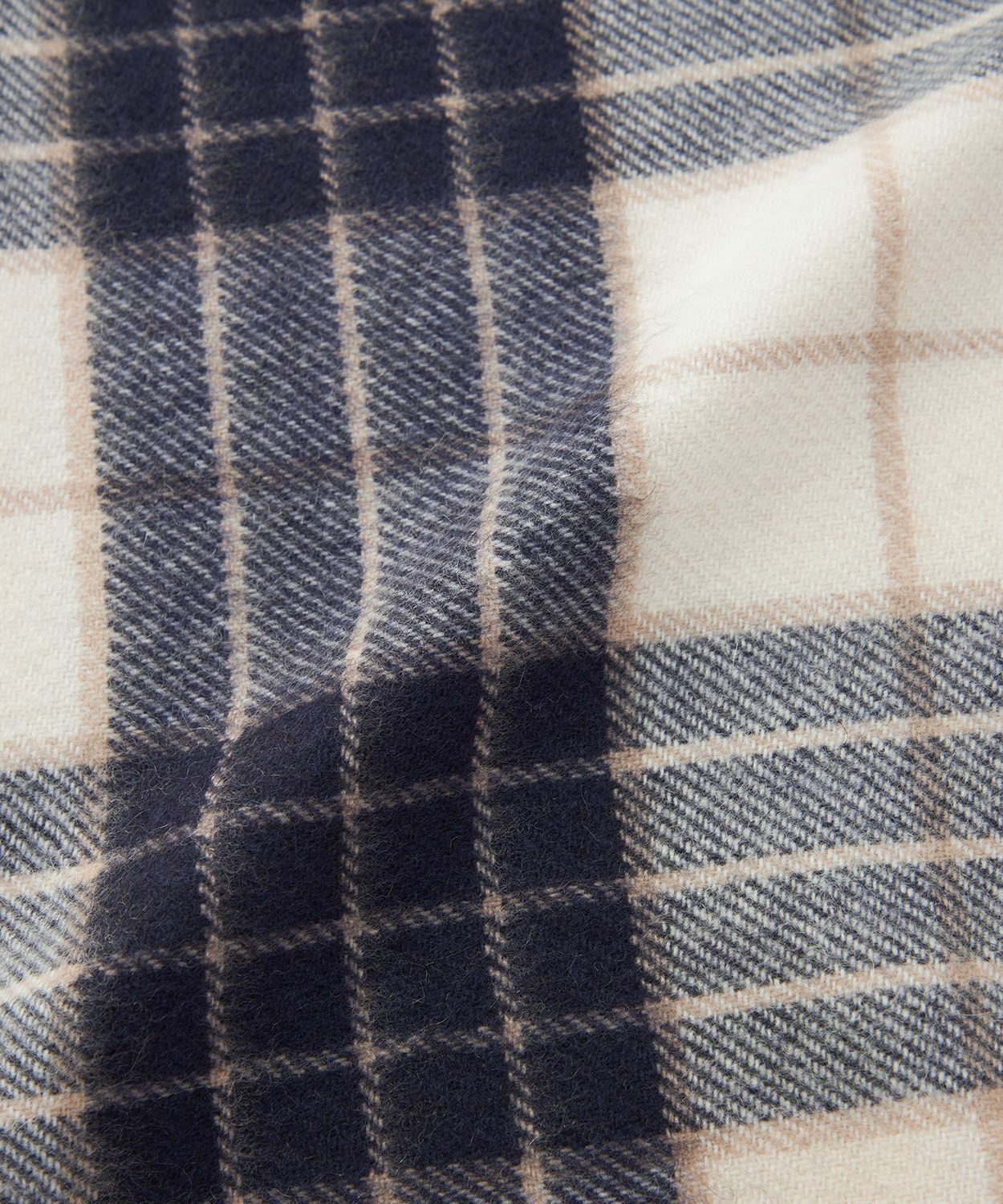 大判チェックストール(定番)(カシミヤ) 全7色 | BRITISH MADE