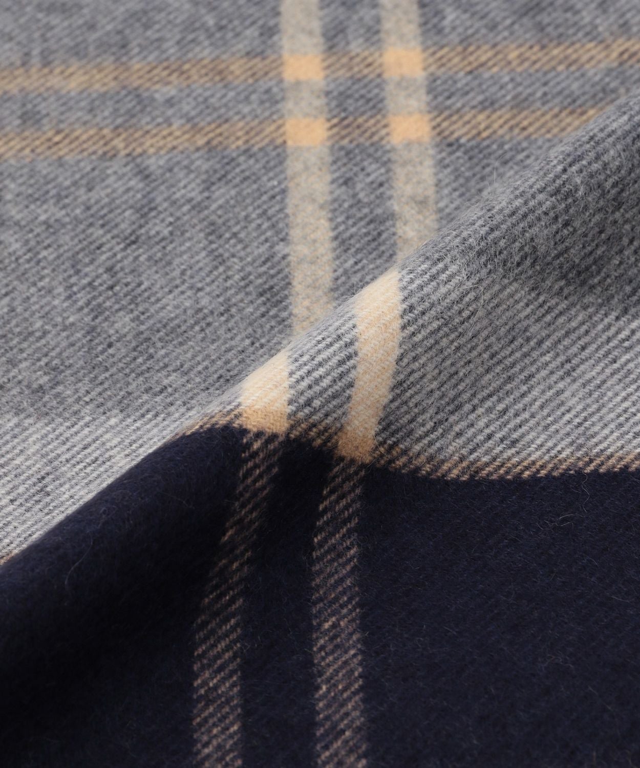 中判チェックスカーフ(定番)(カシミヤ) 全8色 | BRITISH MADE
