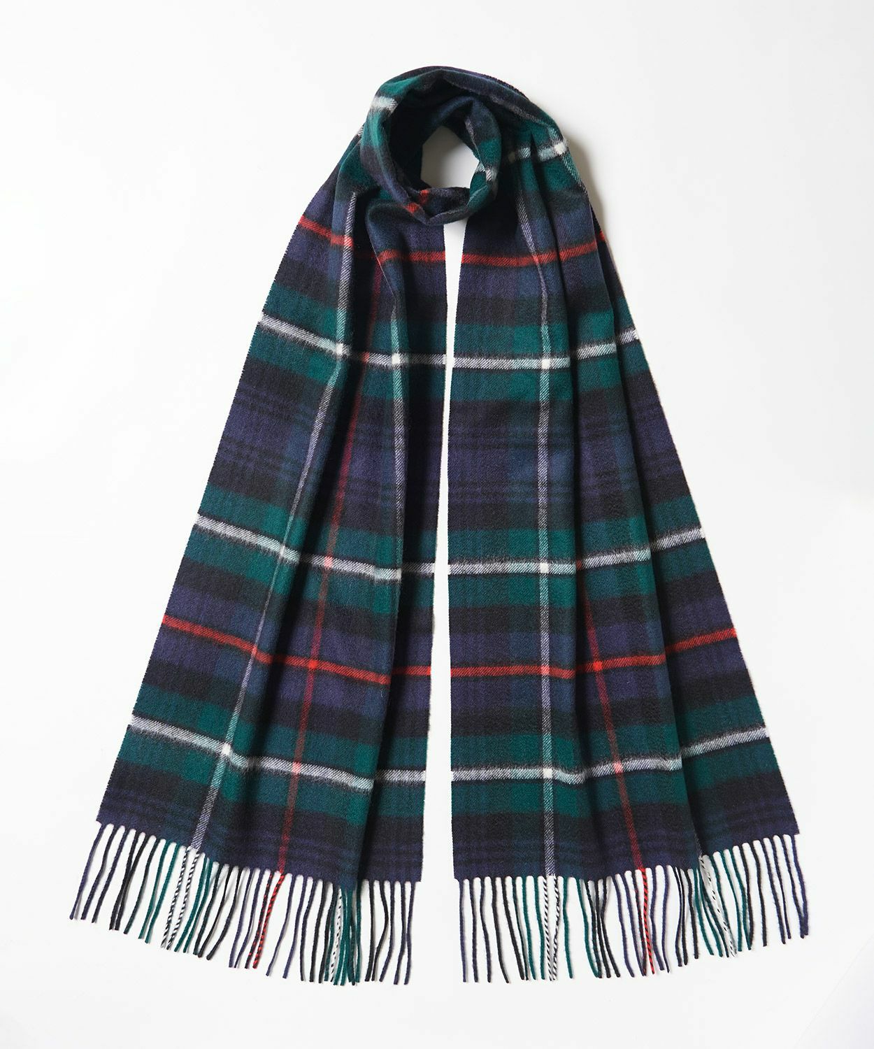 中判チェックスカーフ(定番)(カシミヤ) 全8色 | BRITISH MADE