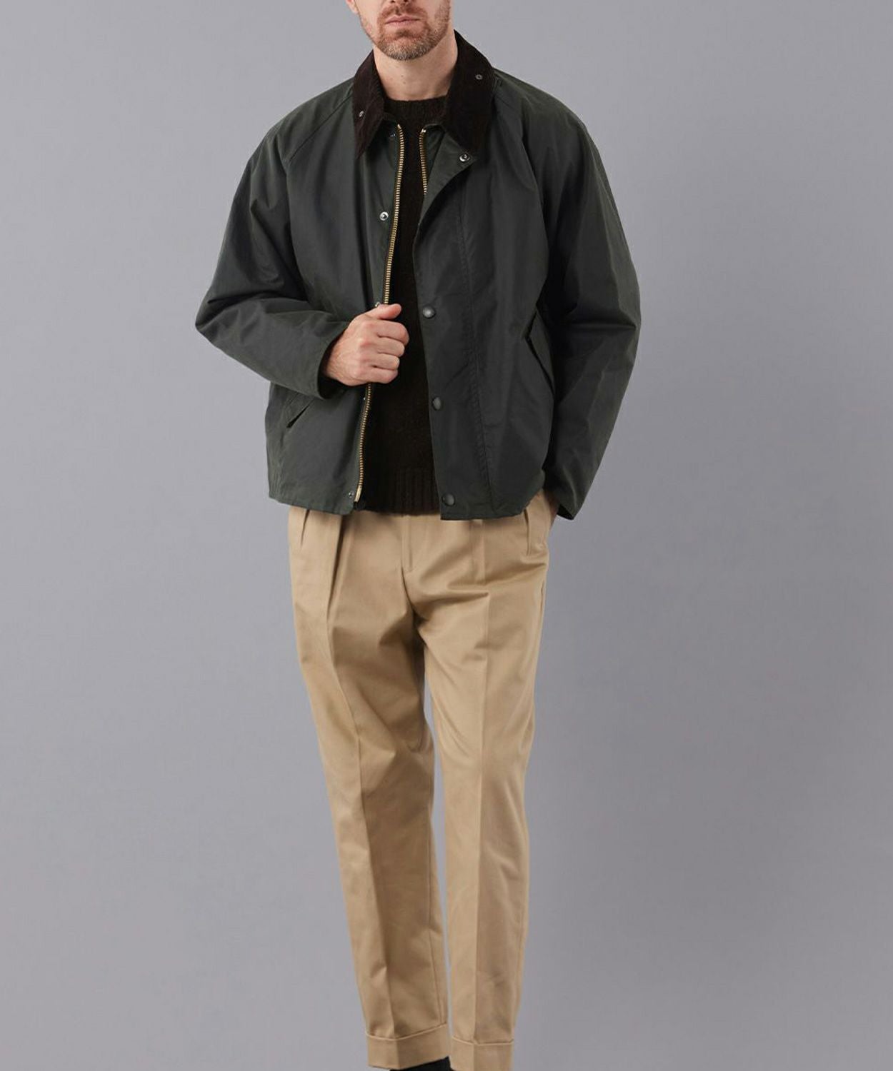 トランスポート(ワックスド コットン)(UNISEX) 全2色 | BRITISH MADE