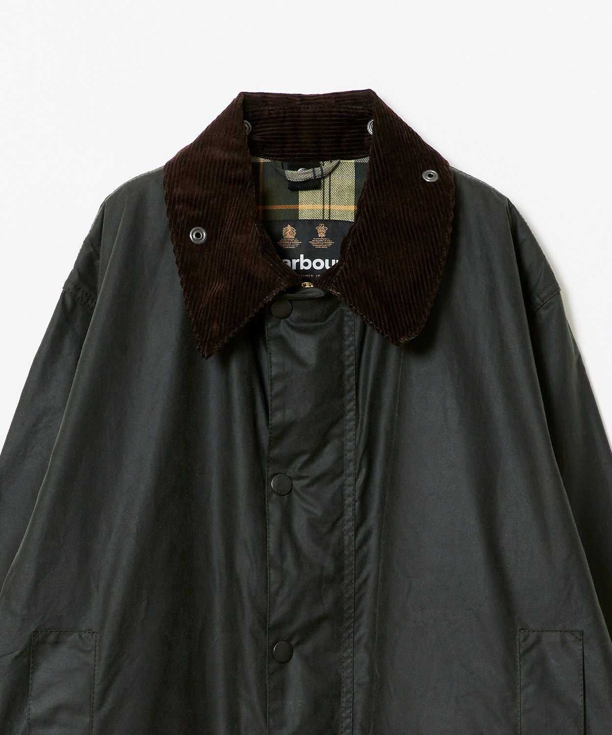 ボーダー(ワックスド コットン)(UNISEX) 全1色 | BRITISH MADE