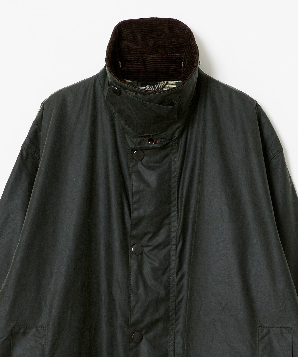 ボーダー(ワックスド コットン)(UNISEX) 全1色 | BRITISH MADE