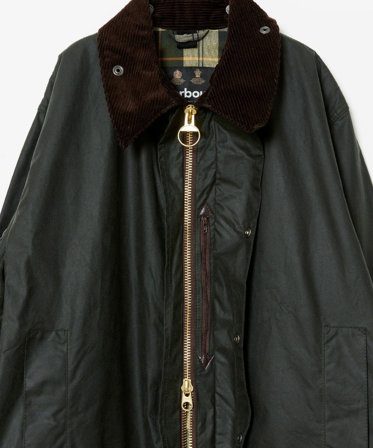 ボーダー(ワックスド コットン)(UNISEX) 全1色 | BRITISH MADE