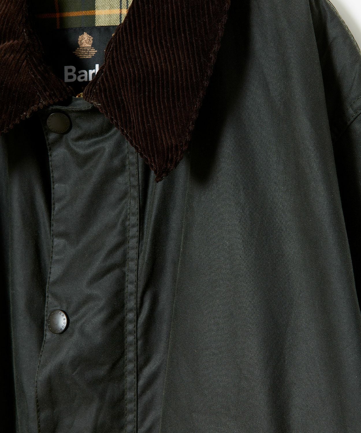 ボーダー(ワックスド コットン)(UNISEX) 全1色 | BRITISH MADE