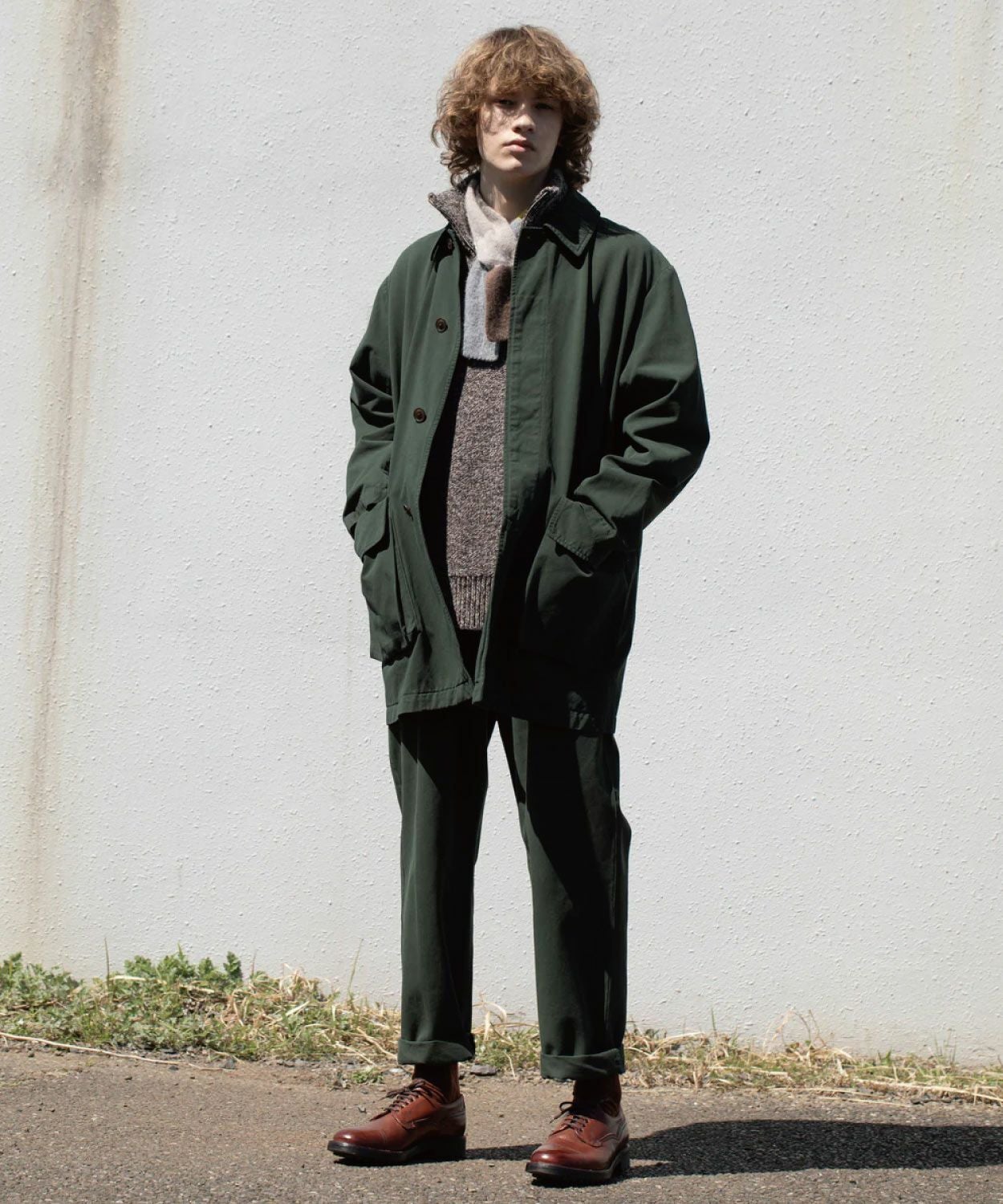 コットンカバーオールジャケット(MEN) 全2色 | BRITISH MADE