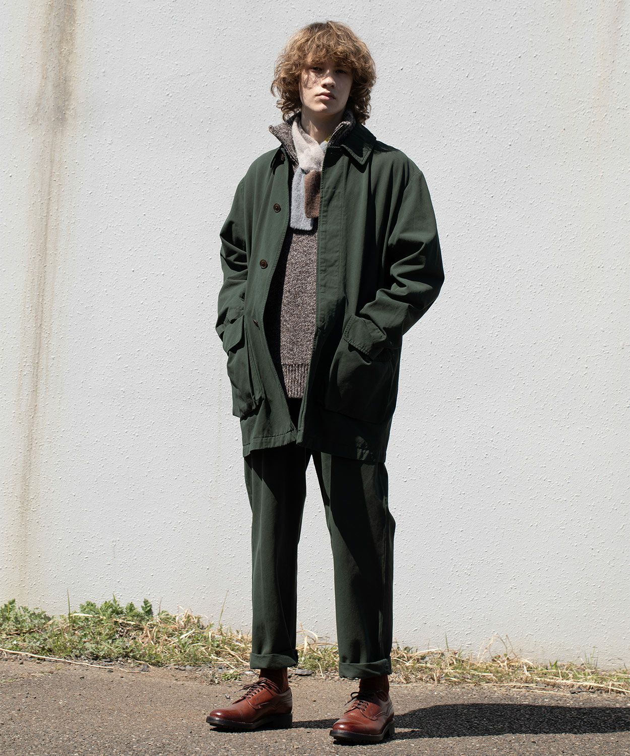 クラシックチノトラウザーズ(MEN) 全2色 | BRITISH MADE