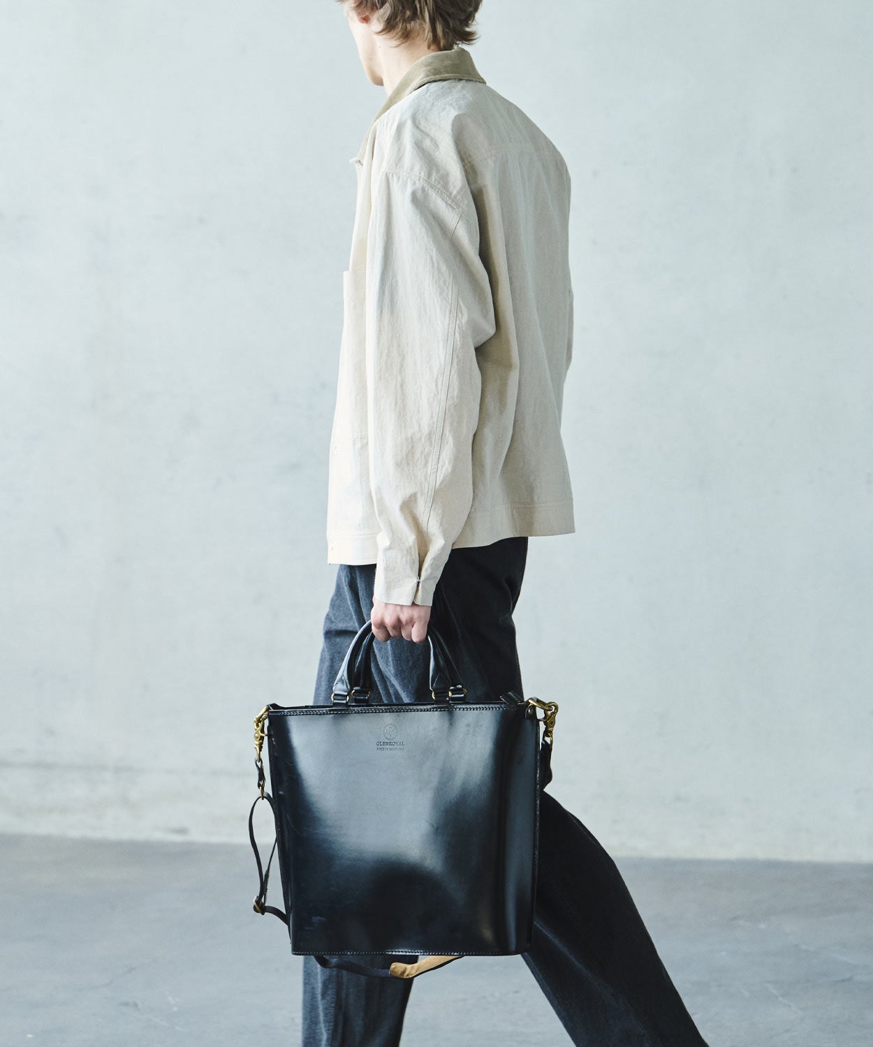 ジップショルダートートバッグ TALL 全3色 | BRITISH MADE