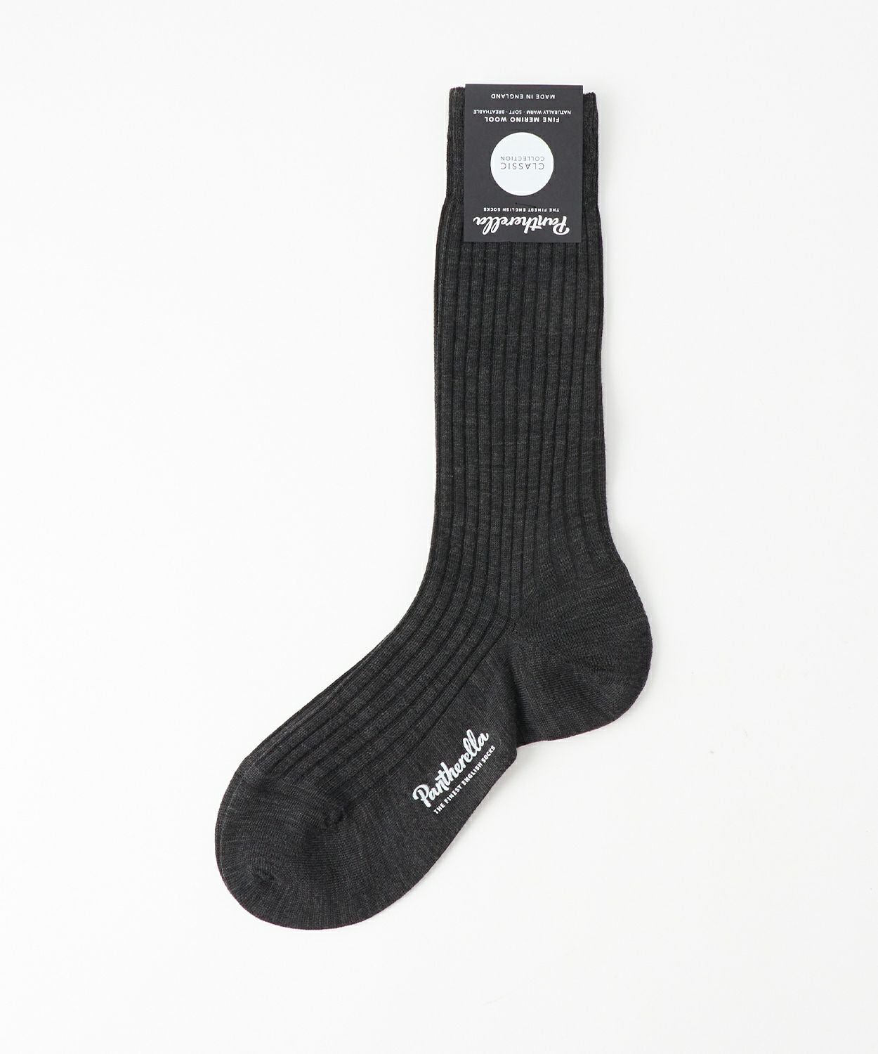 リブウールソックス(薄手)(MEN) 全12色 | BRITISH MADE