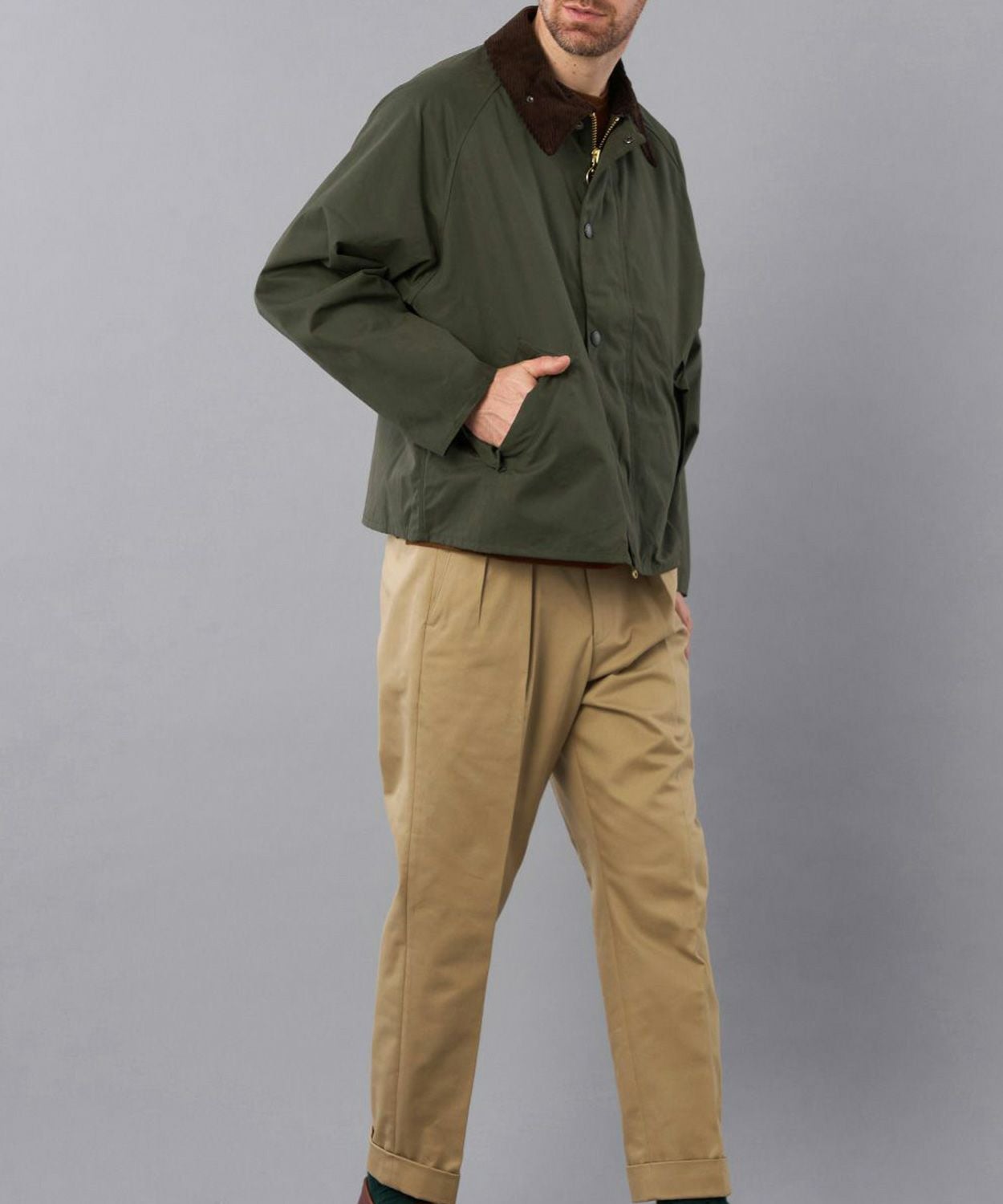 オーバーサイズ ピーチド トランスポート(ノンワックス)(UNISEX) 全3色