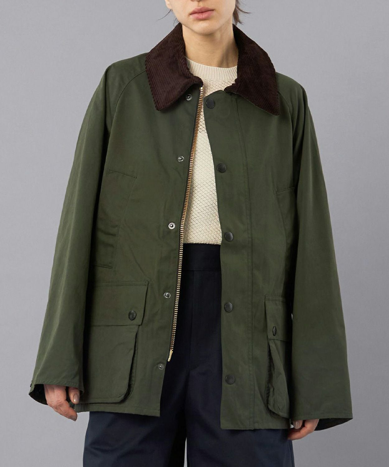 オーバーサイズ ピーチド ビデイル(ノンワックス)(UNISEX) 全2色