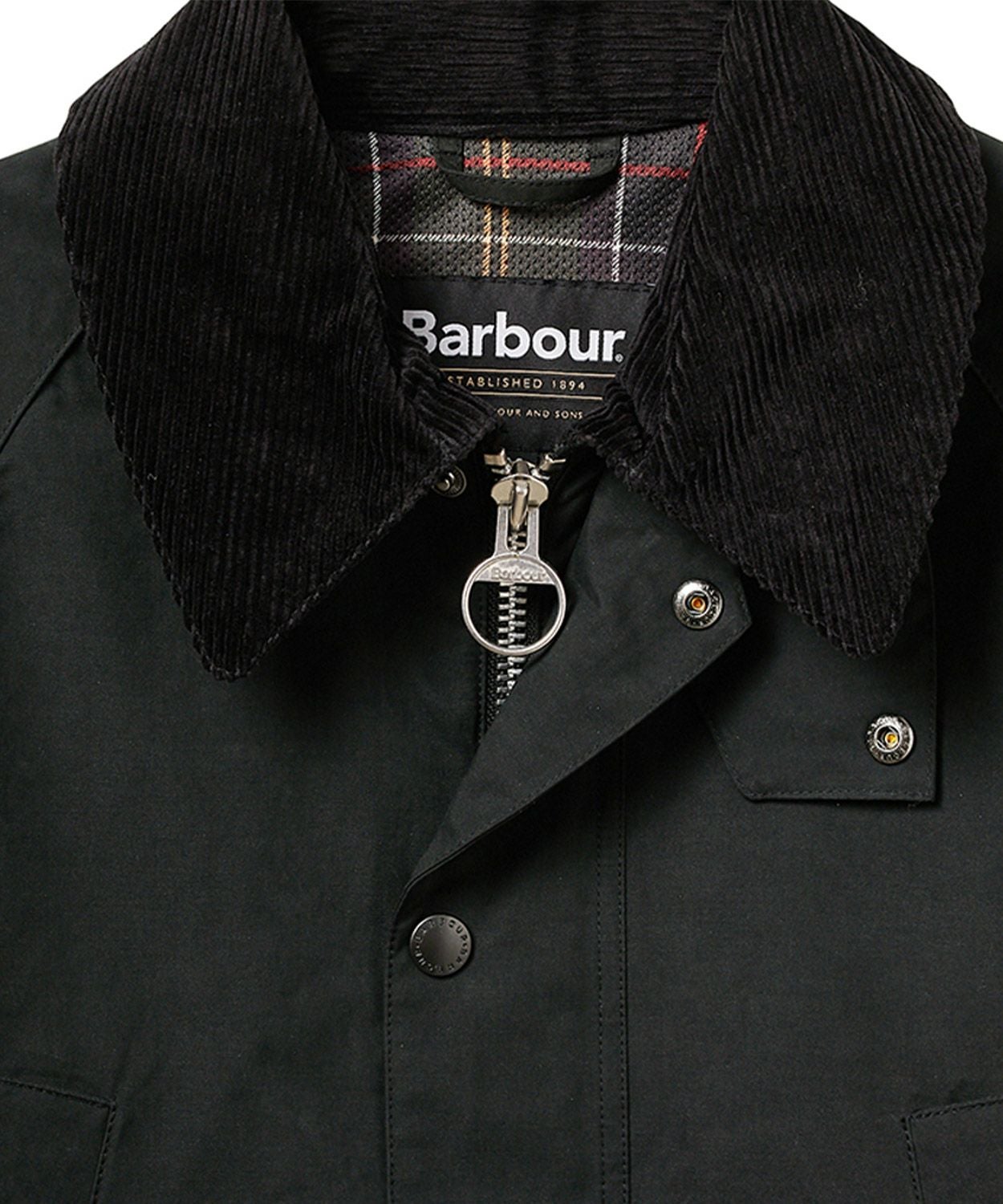 【希少カラー&モデル◎】Barbour ショールカラー ビデイル（ノンオイル）L BARBOUR（バブアー） クラシック ビデイル シャワープルーフ