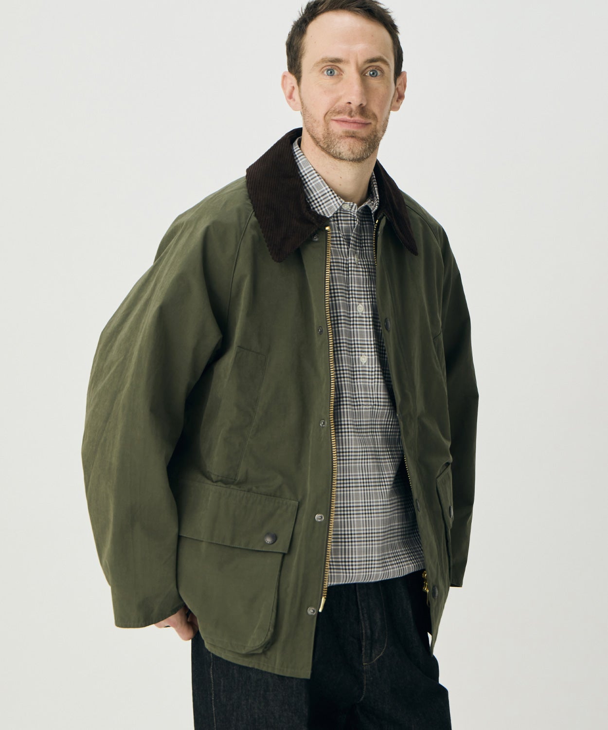 オーバーサイズ ピーチド ビデイル(ノンワックス)(UNISEX) 全3色