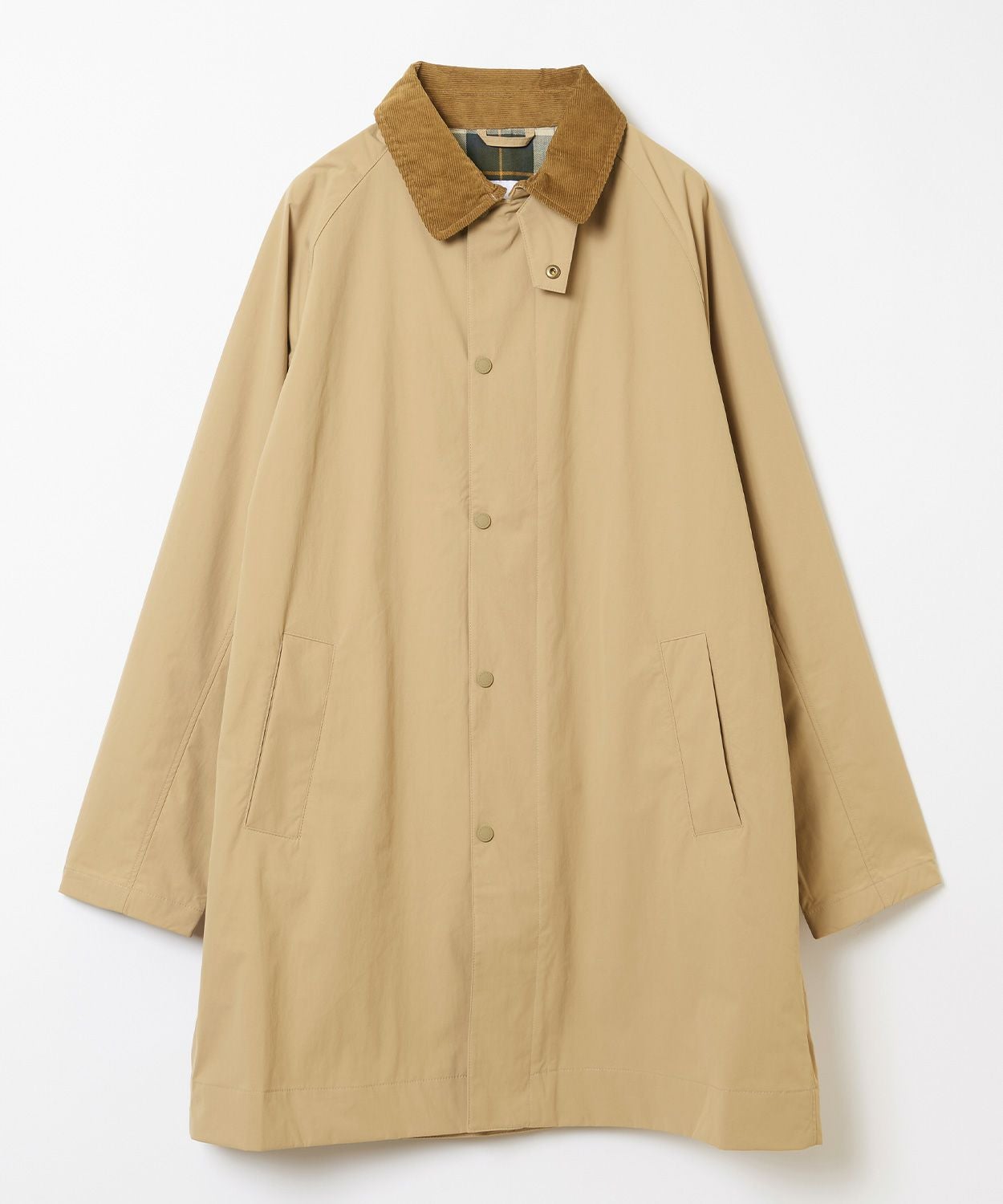 お*ん様 バブアー　インターナショナル　40 綿/ポリ　ベージュ　ノンワックス アシ マック(ノンワックス)(UNISEX) 全2色 | BRITISH MADE