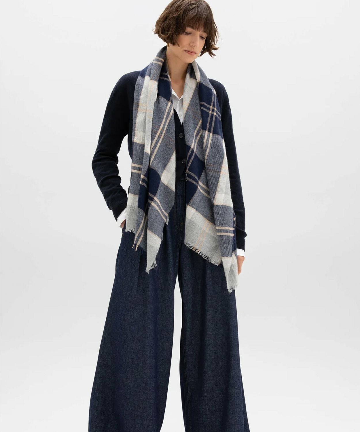 ライトウェイトストール(カシミヤ) 全3色 | BRITISH MADE