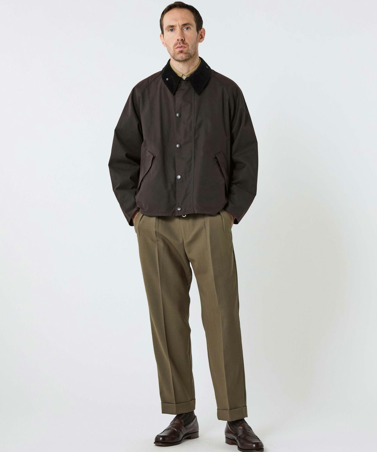 別注]トランスポート(ワックスド コットン)(UNISEX) 全1色 | BRITISH MADE