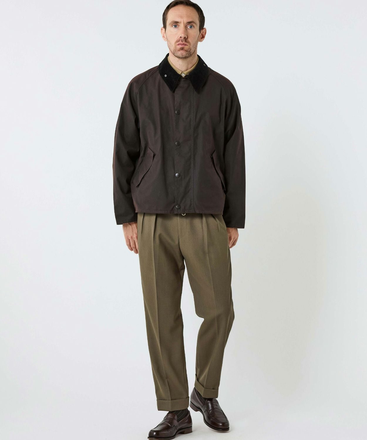 別注]トランスポート(ワックスド コットン)(UNISEX) 全1色 | BRITISH MADE