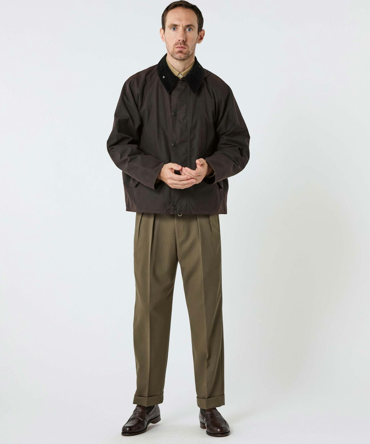 別注]トランスポート(ワックスド コットン)(UNISEX) 全1色 | BRITISH MADE