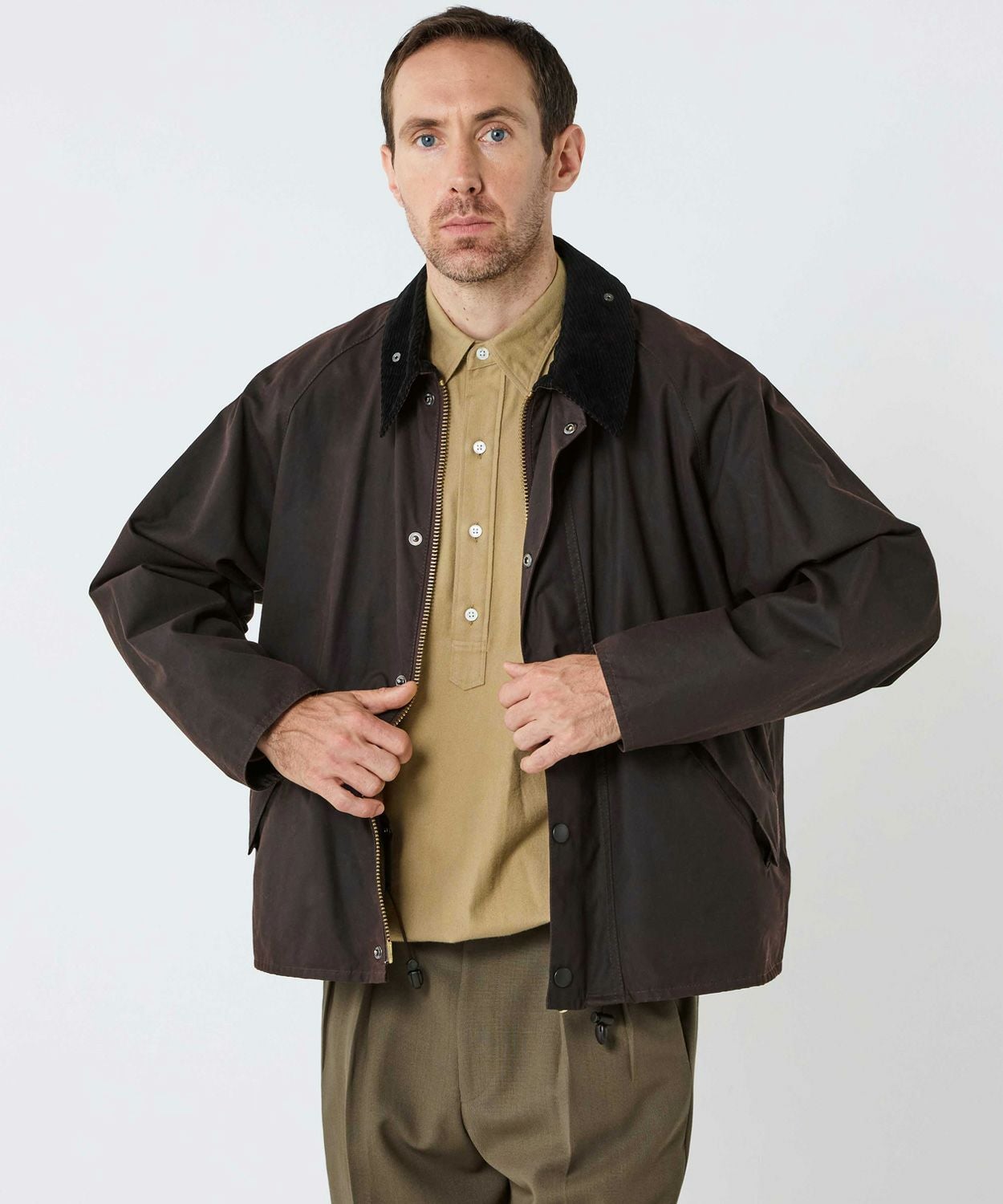 別注]トランスポート(ワックスド コットン)(UNISEX) 全1色 | BRITISH MADE