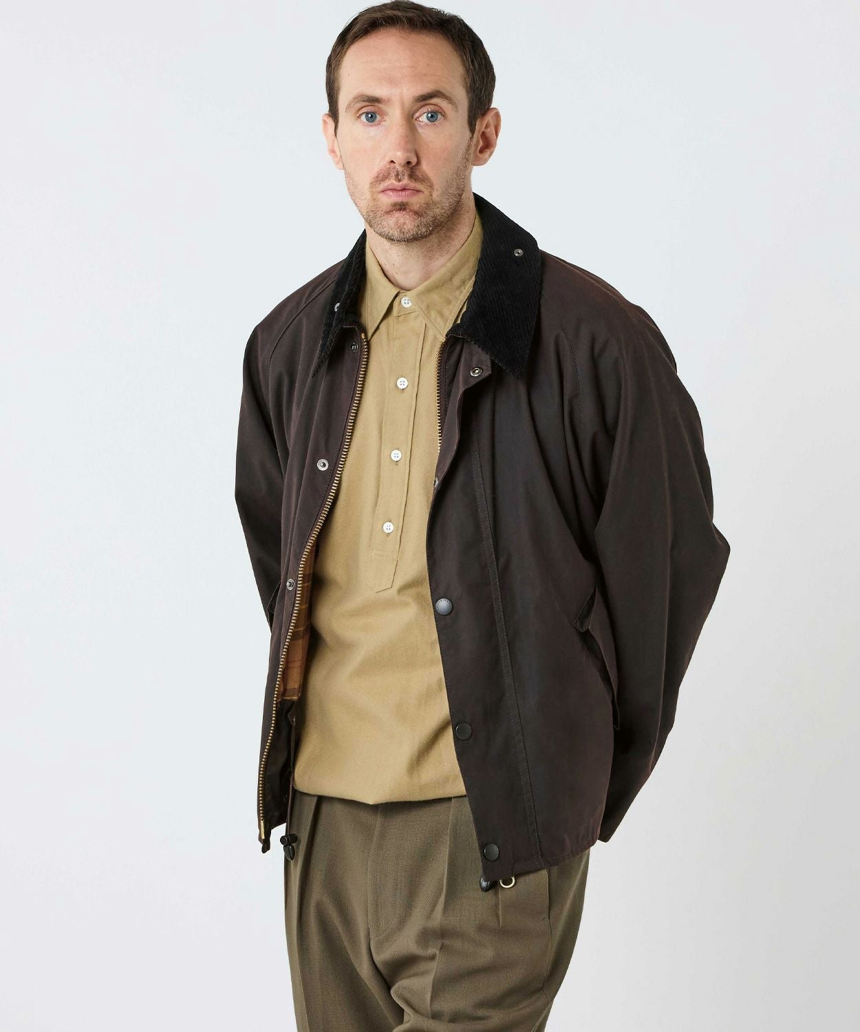 別注]トランスポート(ワックスド コットン)(UNISEX) 全1色 | BRITISH MADE