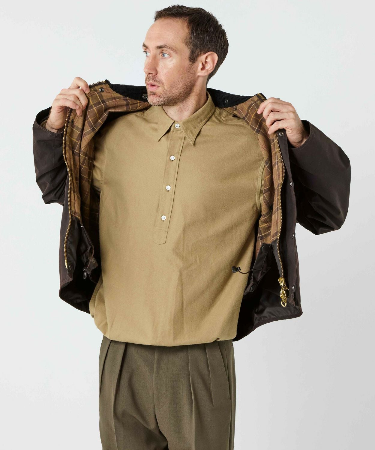 別注]トランスポート(ワックスド コットン)(UNISEX) 全1色 | BRITISH MADE