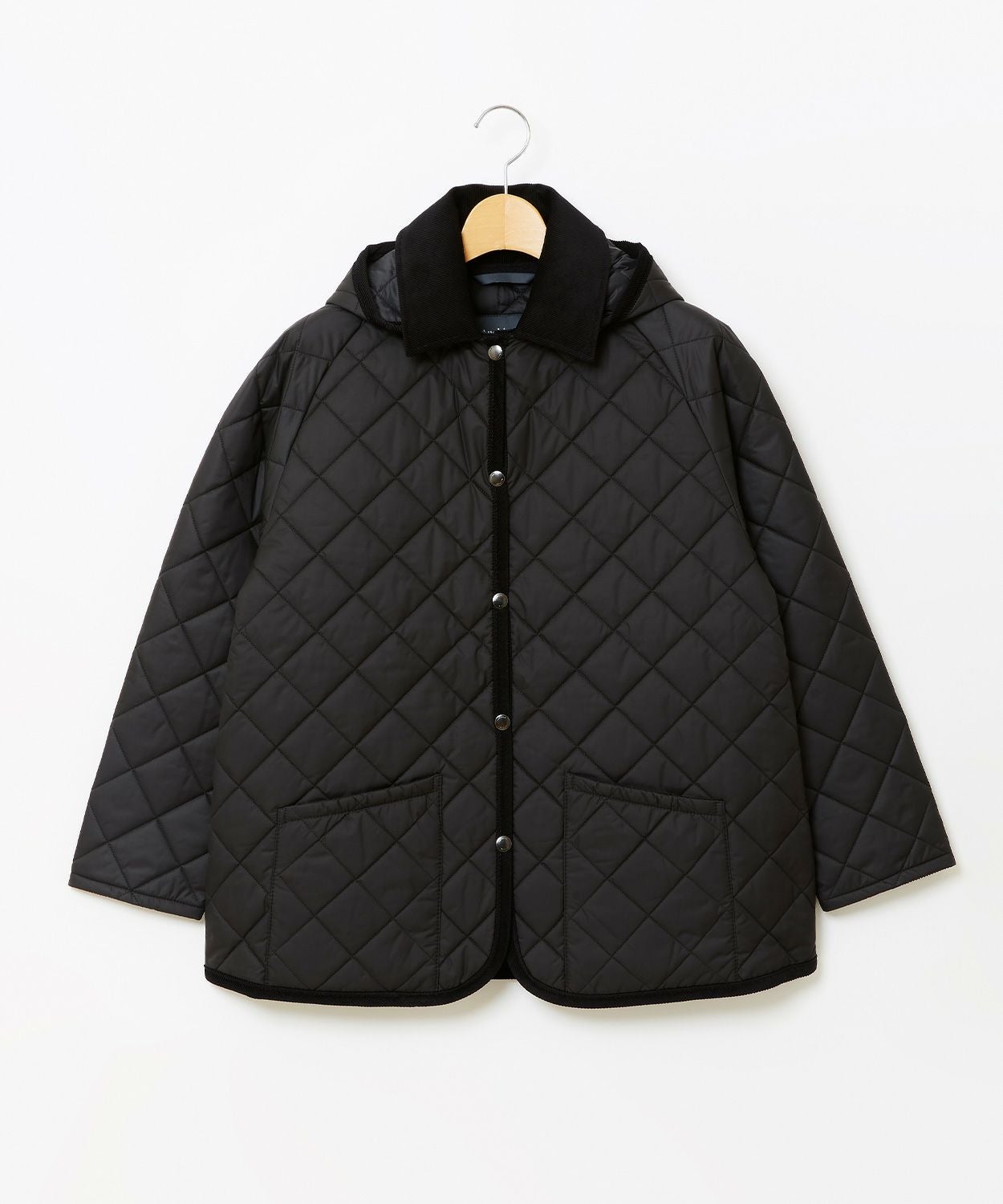 フード付きキルティングジャケット(WOMEN) 全3色 | BRITISH MADE