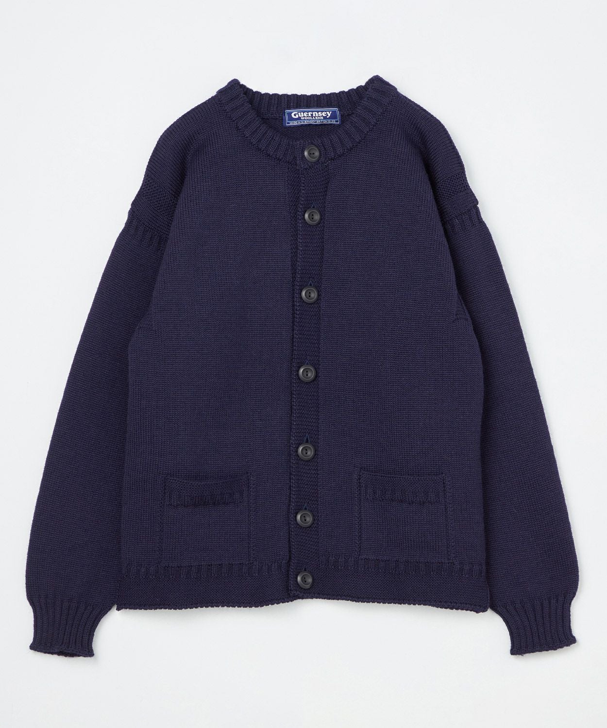 ラウンドネックカーディガン(UNISEX) 全3色 | BRITISH MADE