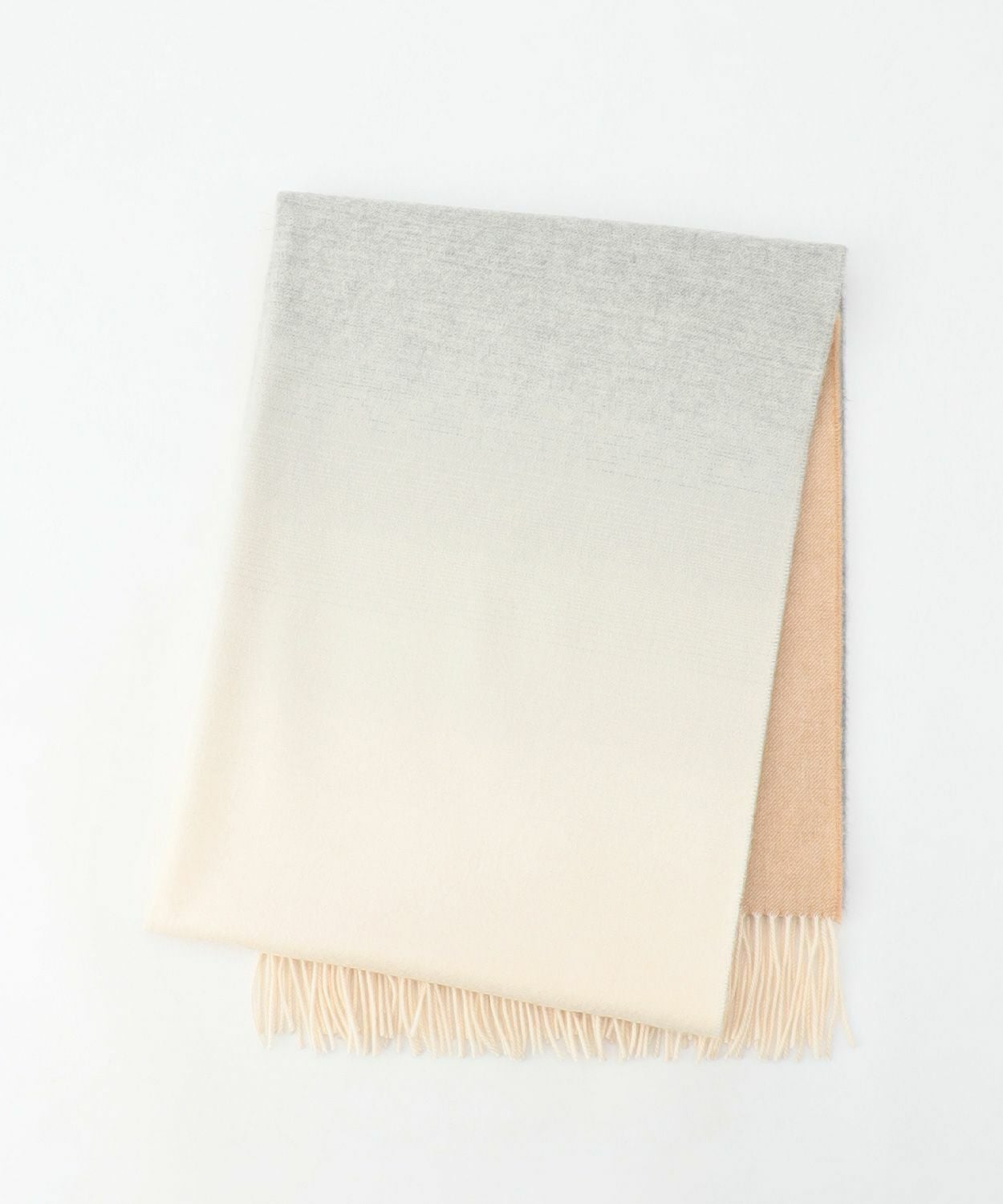 大判グラデーションストール(カシミヤ) 全2色 | BRITISH MADE