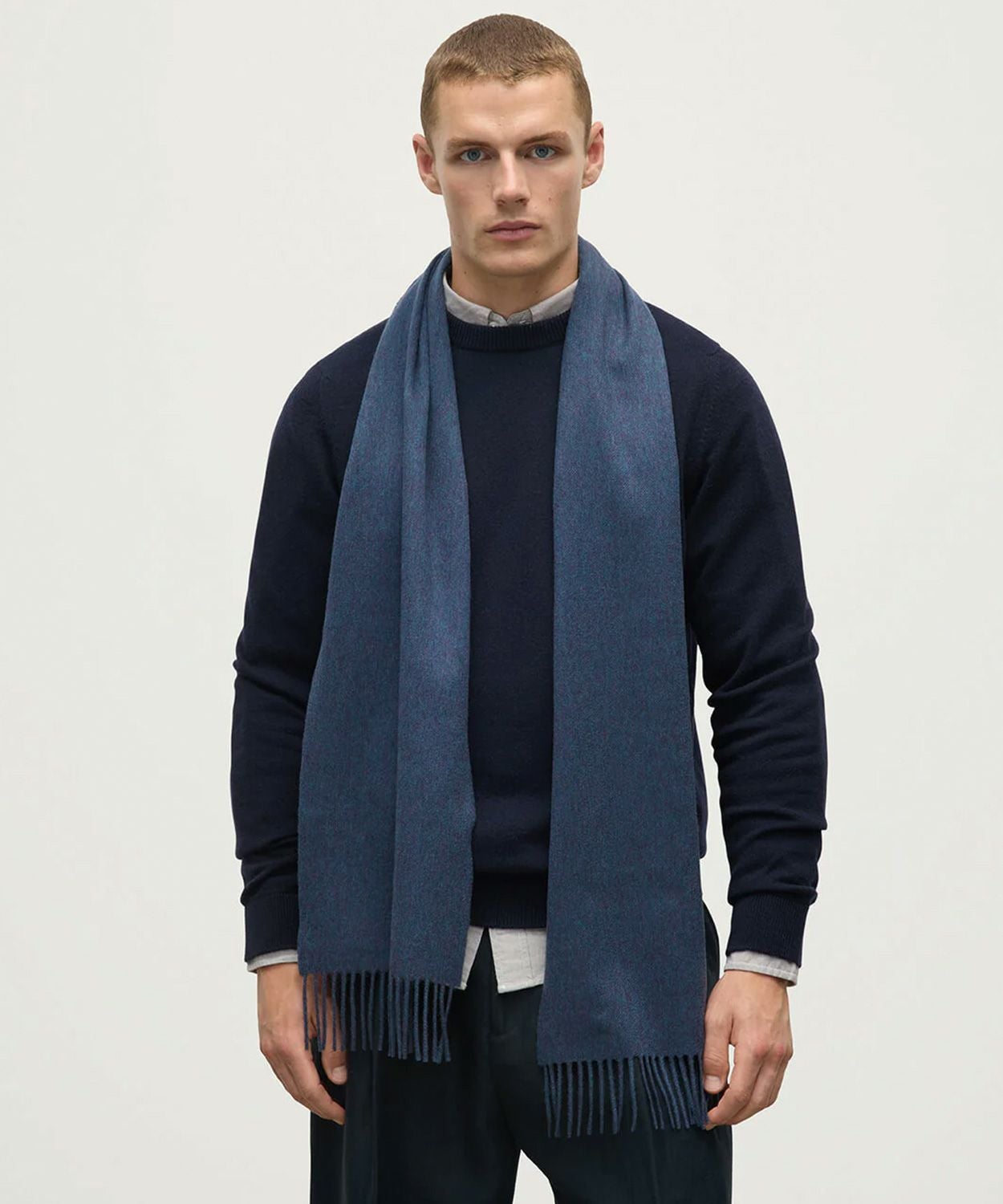 小判プレーンスカーフ(新色)(カシミヤ) 全3色 | BRITISH MADE