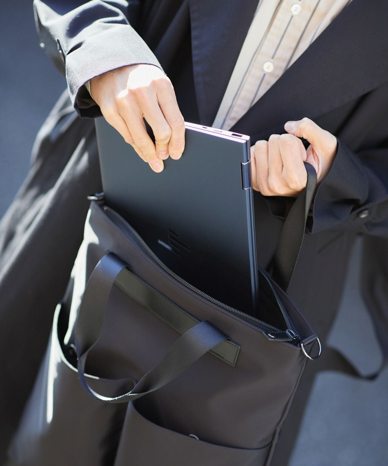 3wayトートバッグ(ナイロンツイル) 全2色 | BRITISH MADE