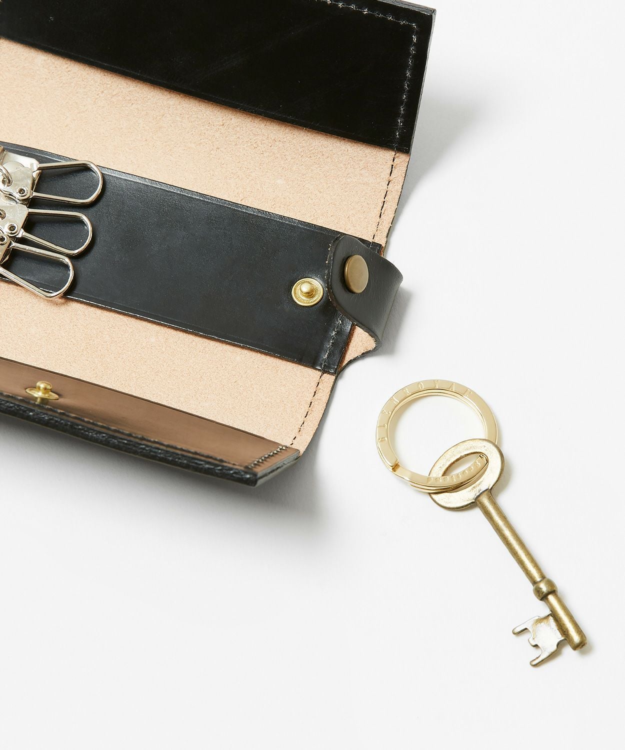 別注]リング付きキーケース 全6色 | BRITISH MADE