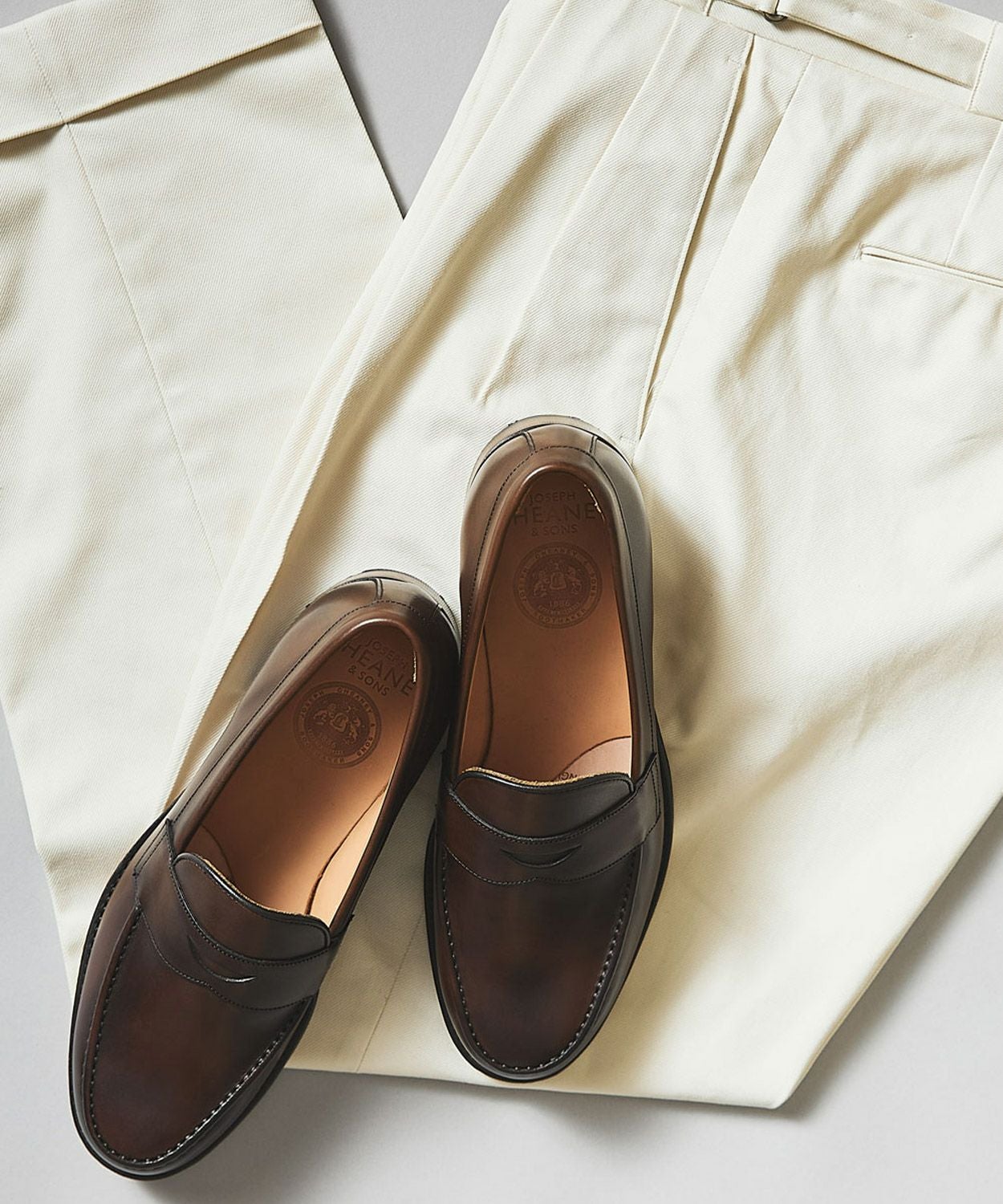 HUDSON/ハドソン(レザーソール/カーフ)(MEN) 全1色 | BRITISH MADE