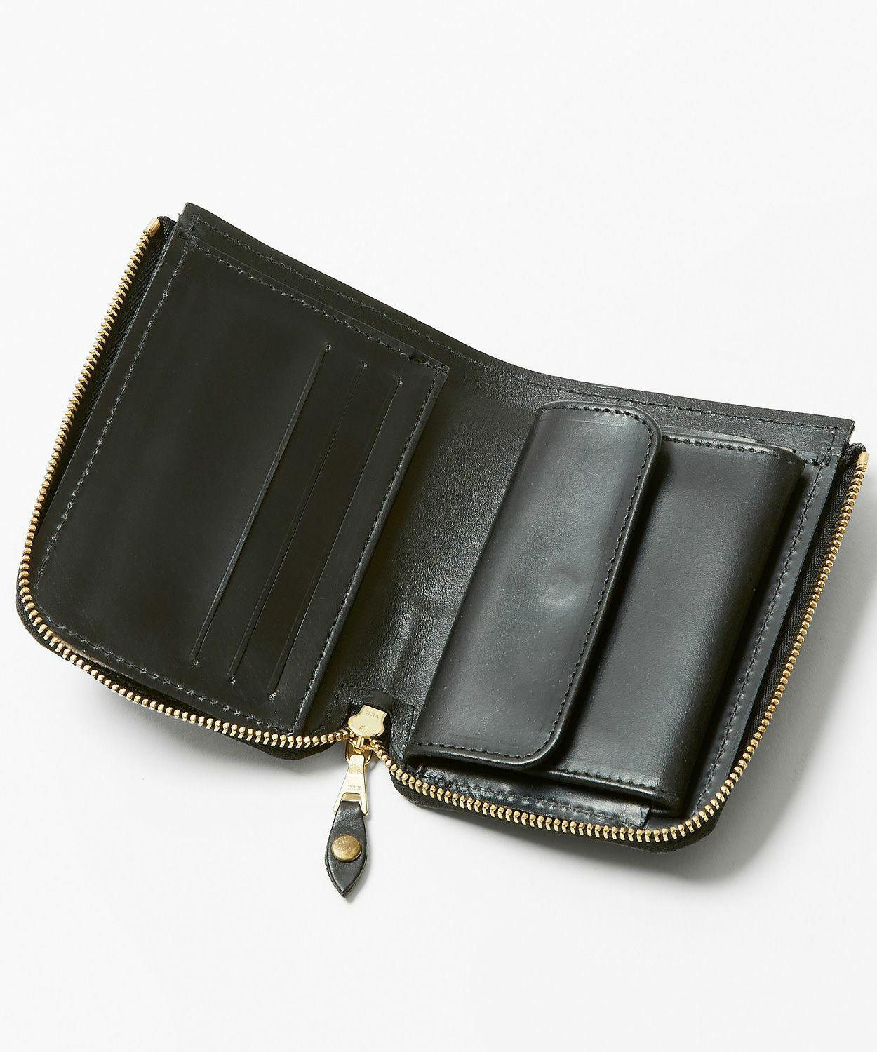 ジップアラウンドスモールウォレット（L字型） 全6色 | BRITISH MADE