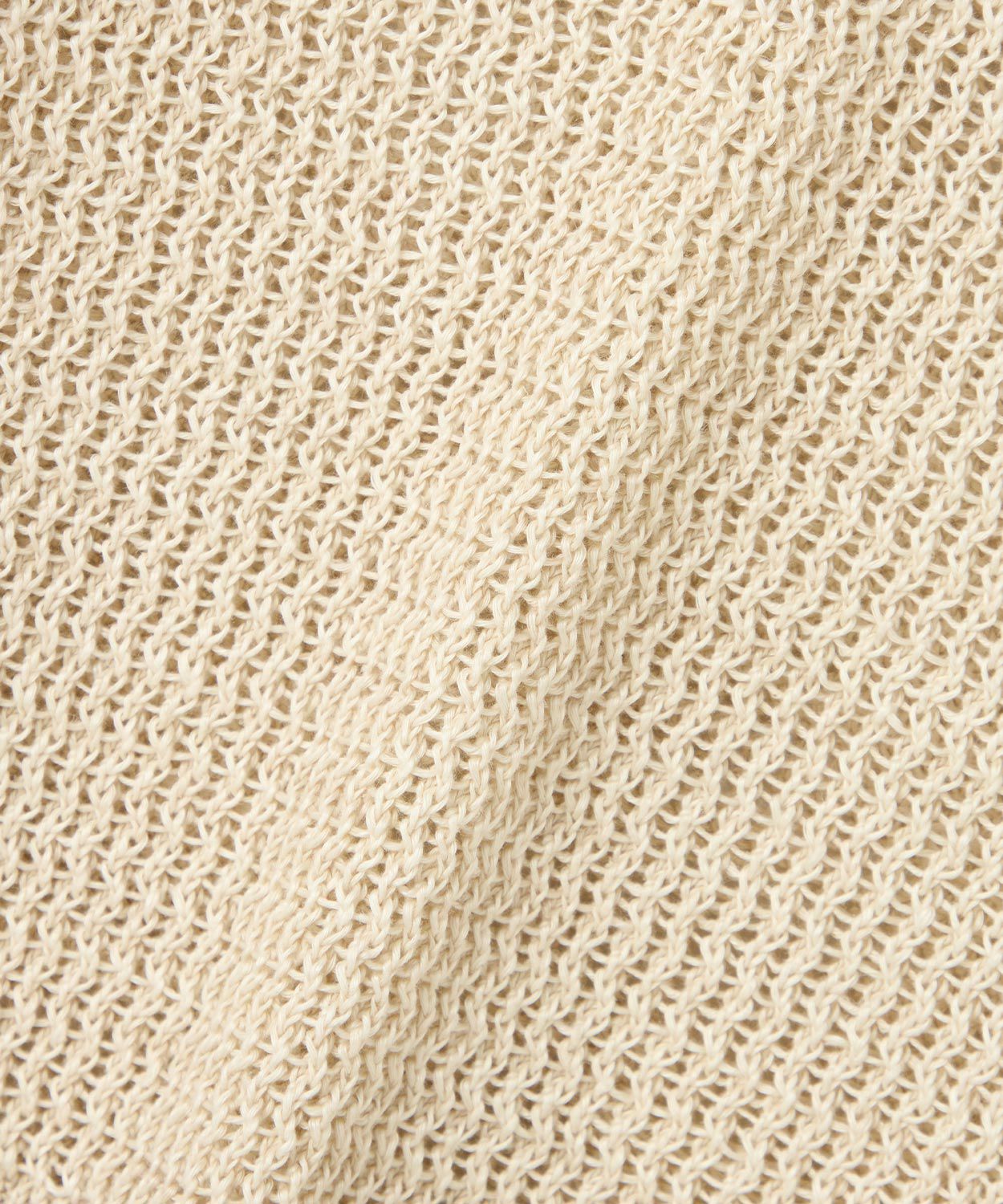 メッシュニットポロシャツ(リネン)(WOMEN) 全2色 | BRITISH MADE