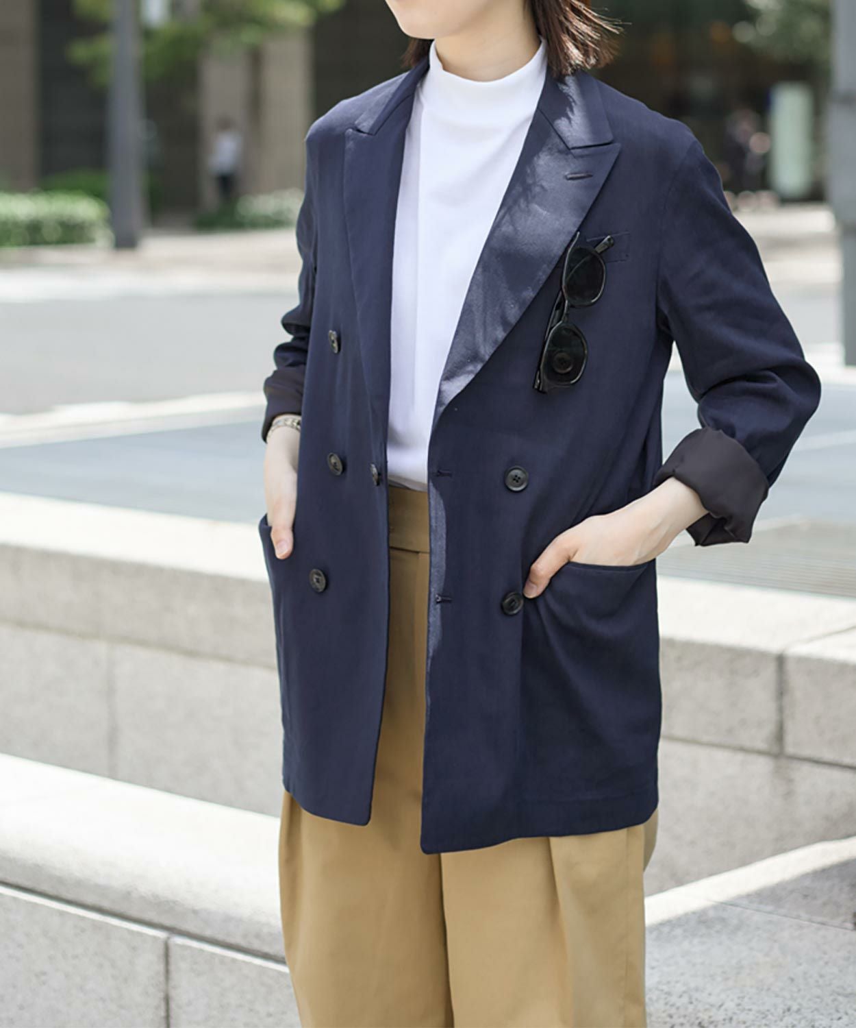ダブルブレストジャケット(WOMEN) 全2色 | BRITISH MADE