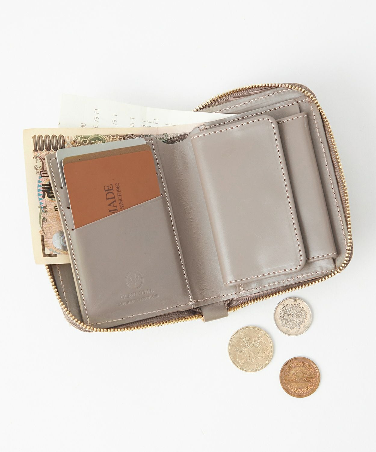 スモールジップウォレット 全6色 | BRITISH MADE