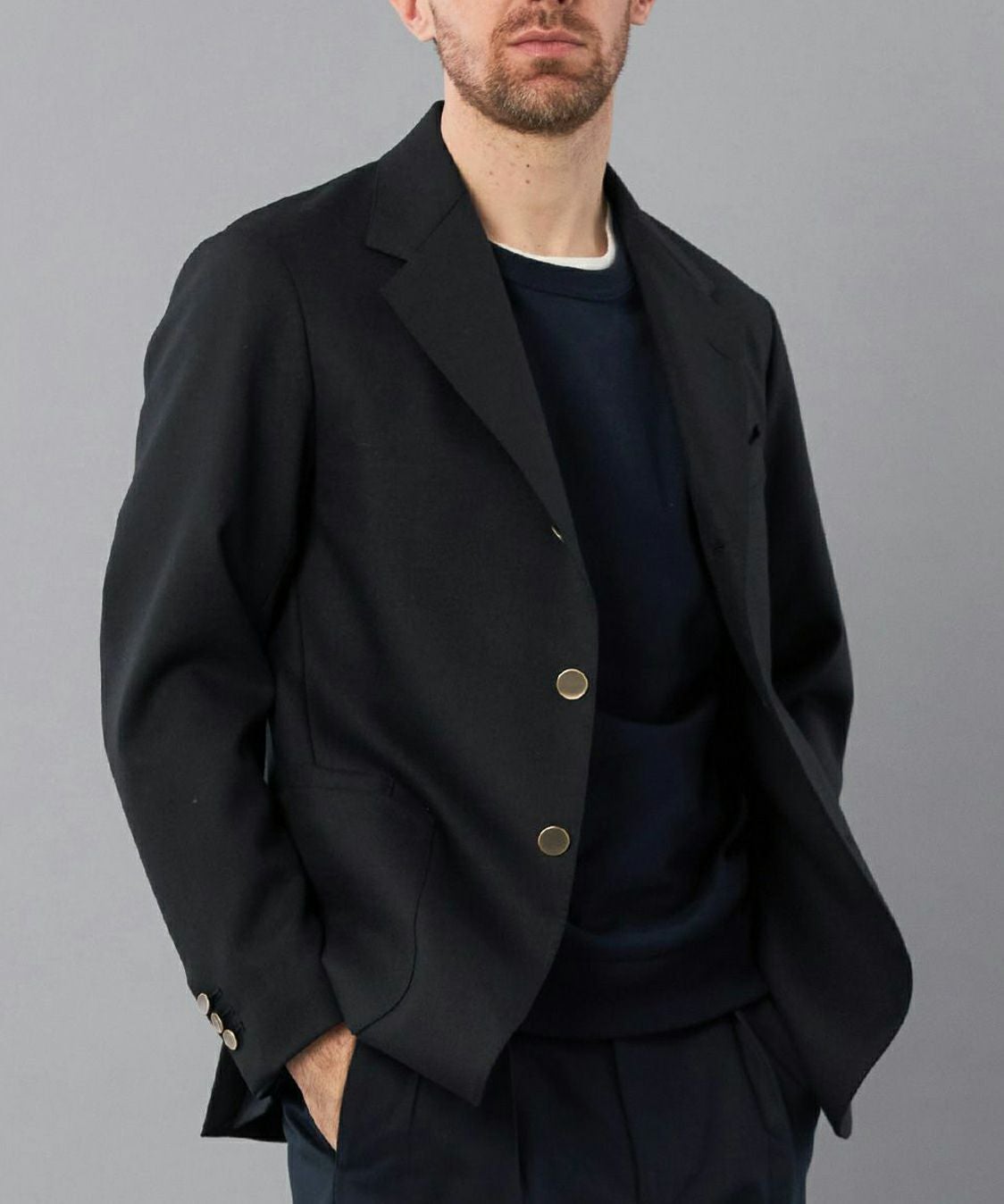 シングルブレザー/テムズ(MEN) 全1色 | BRITISH MADE