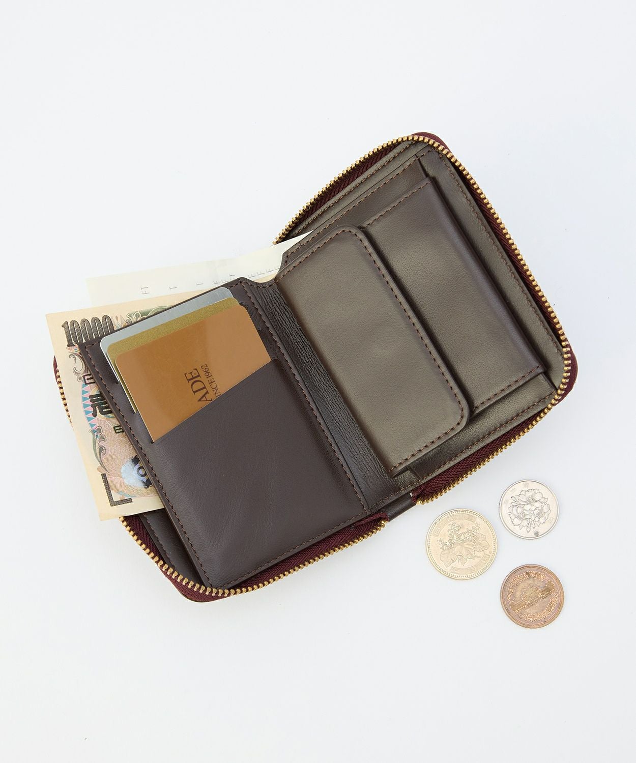スモールジップウォレット(コードバン) 全3色 | BRITISH MADE