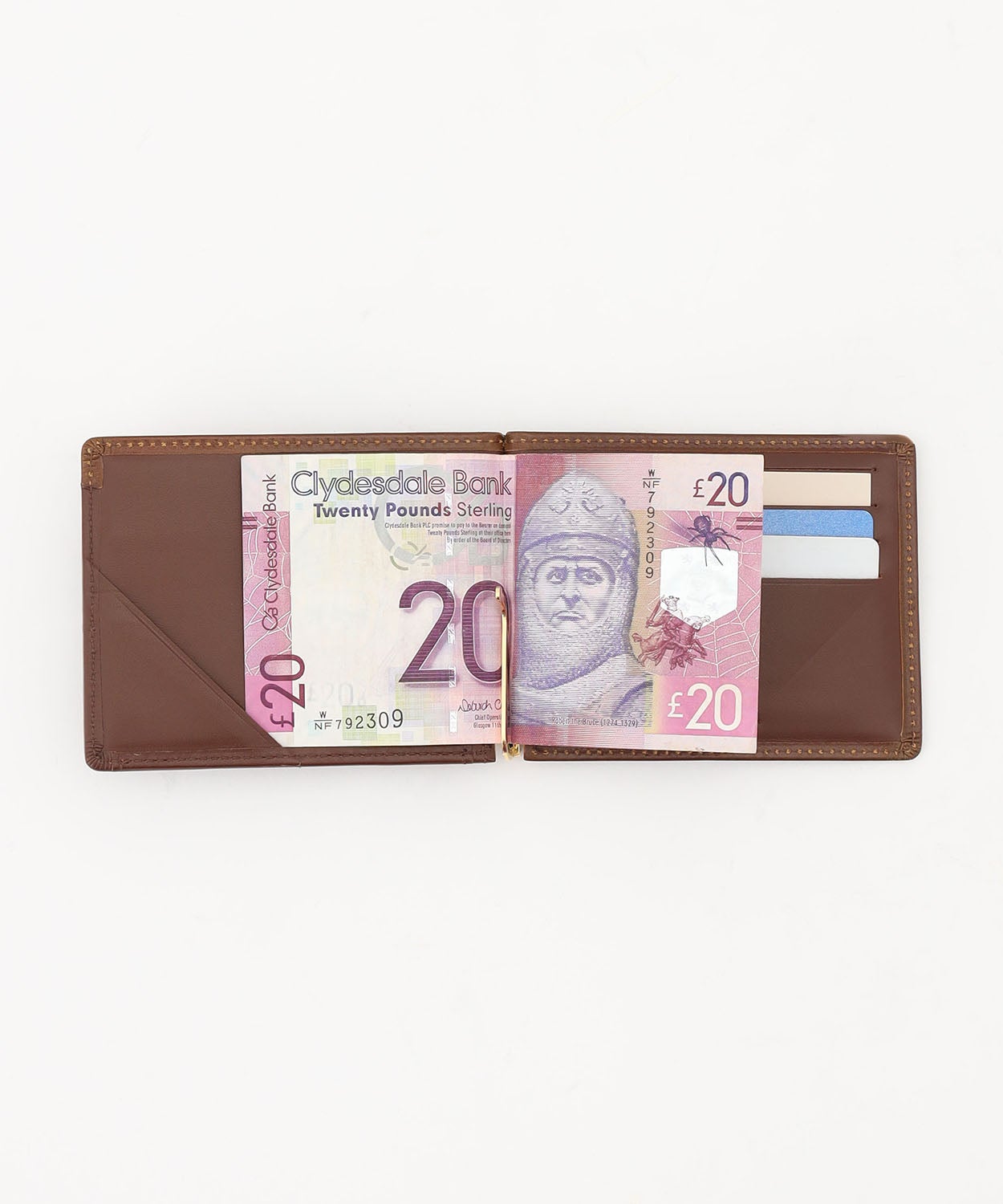 マネークリップ(小銭入れ付)(コードバン) 全4色 | BRITISH MADE